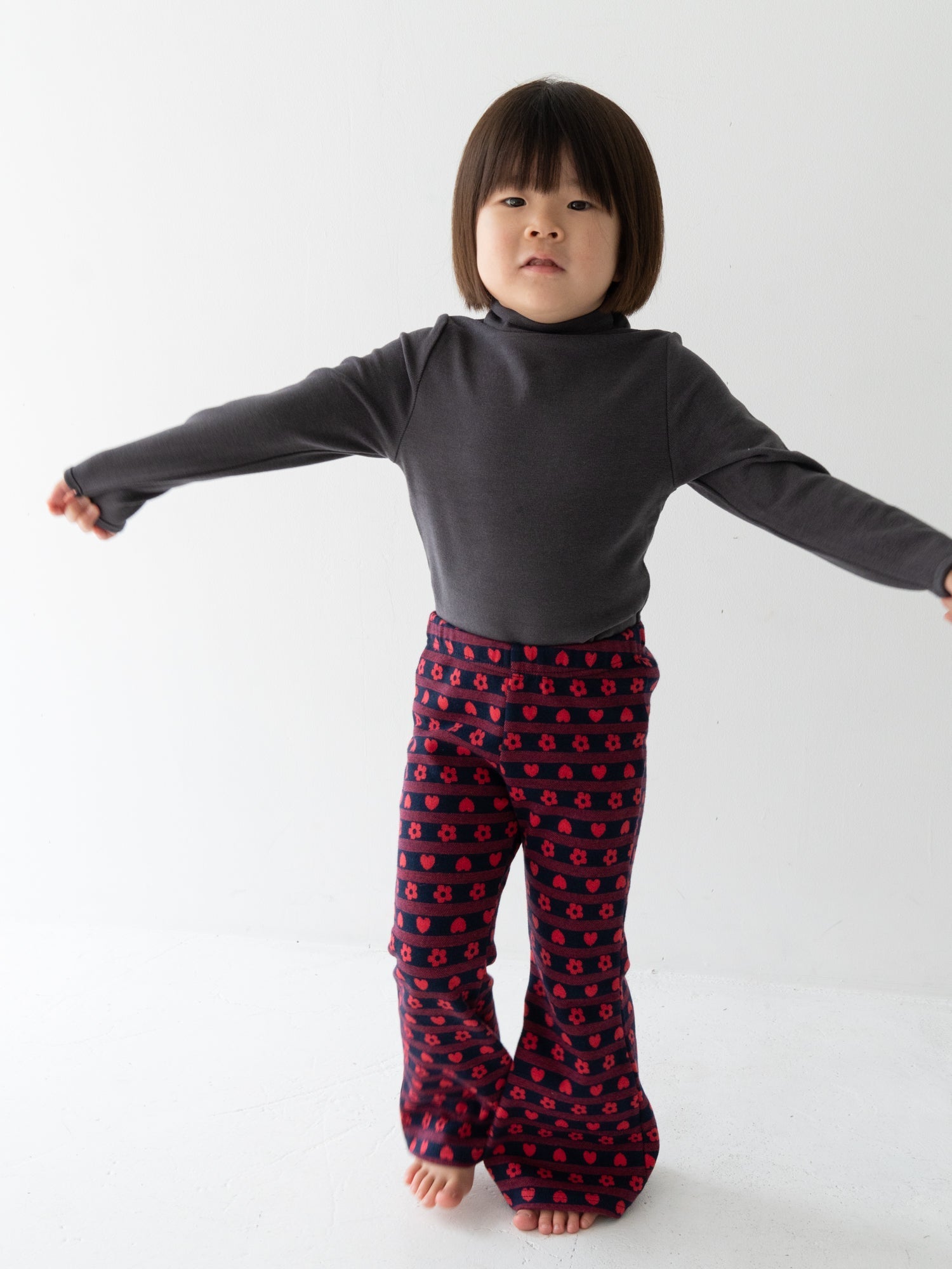 【10%OFF】Fluffy warm high neck Pippi + Lotta