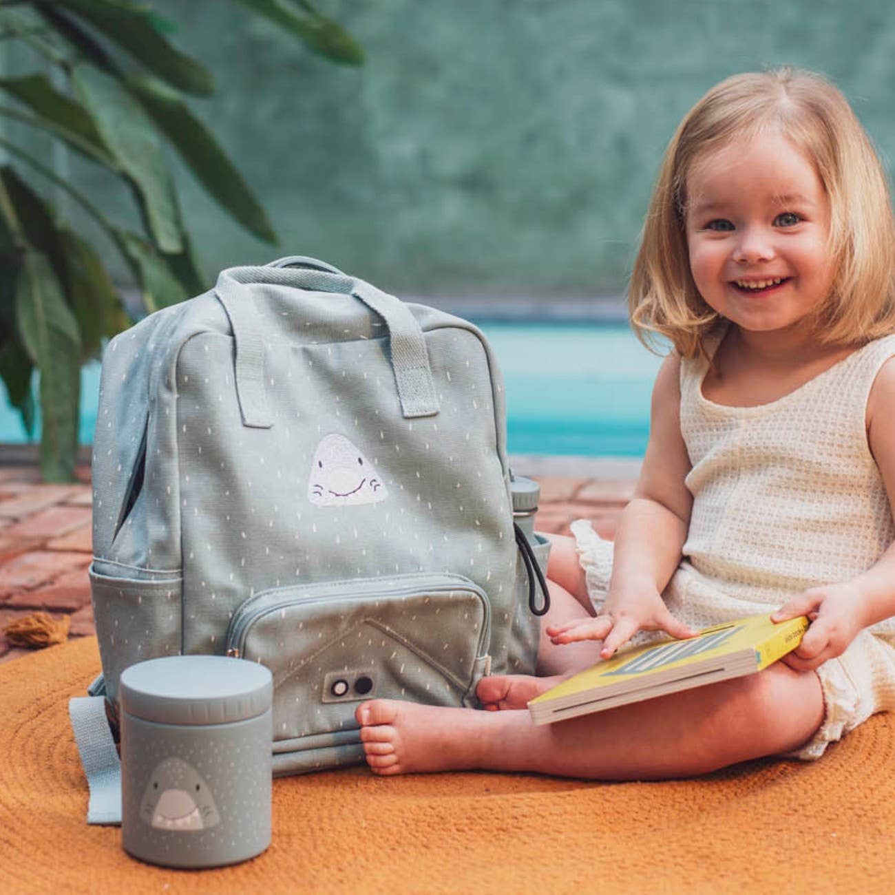 Trixie Baby - Trixie Insulated Food Jar 350 mL (12 oz) | Kids Thermos: Mrs. Cat