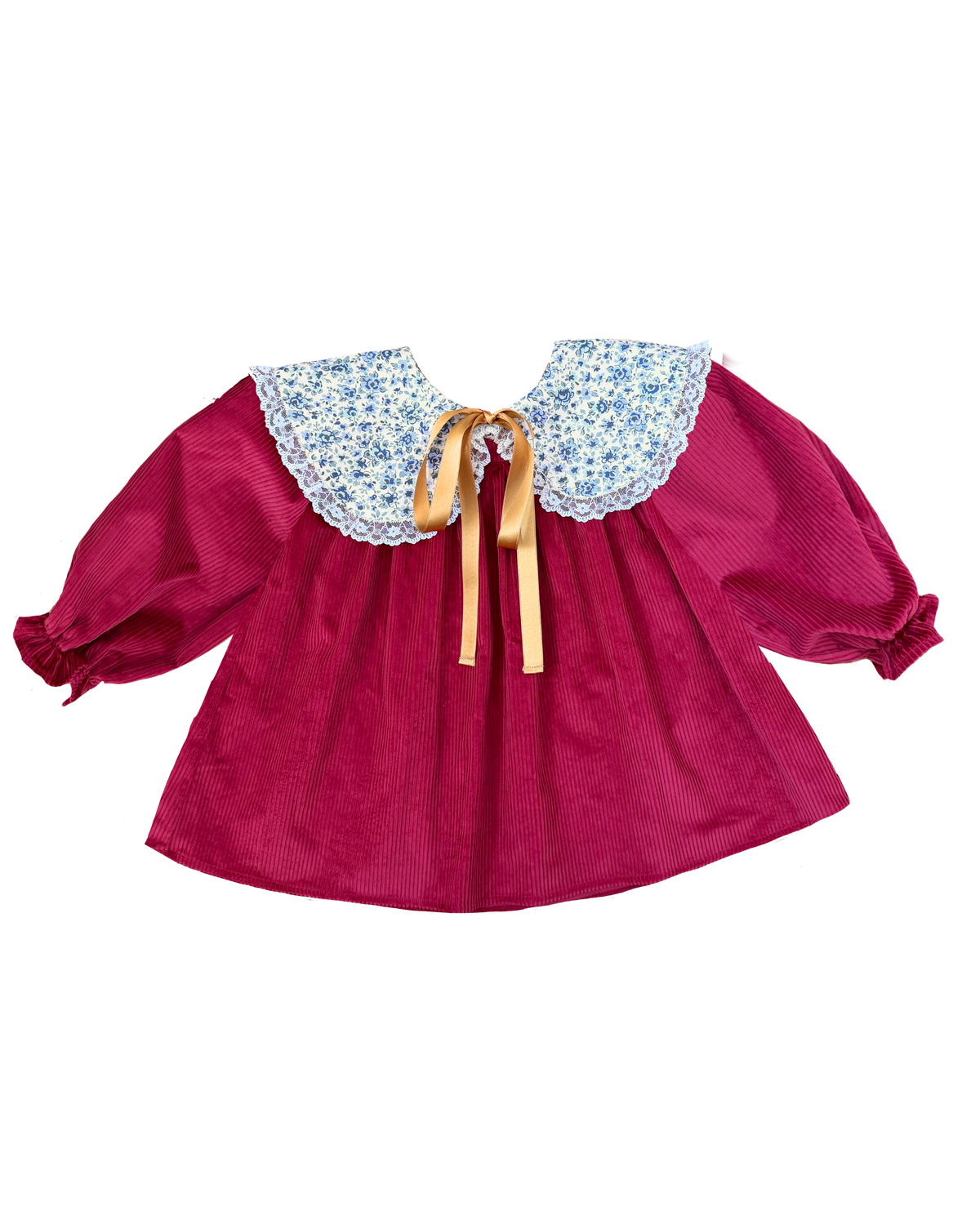 Carlota Suip Carmina red corduroy dress