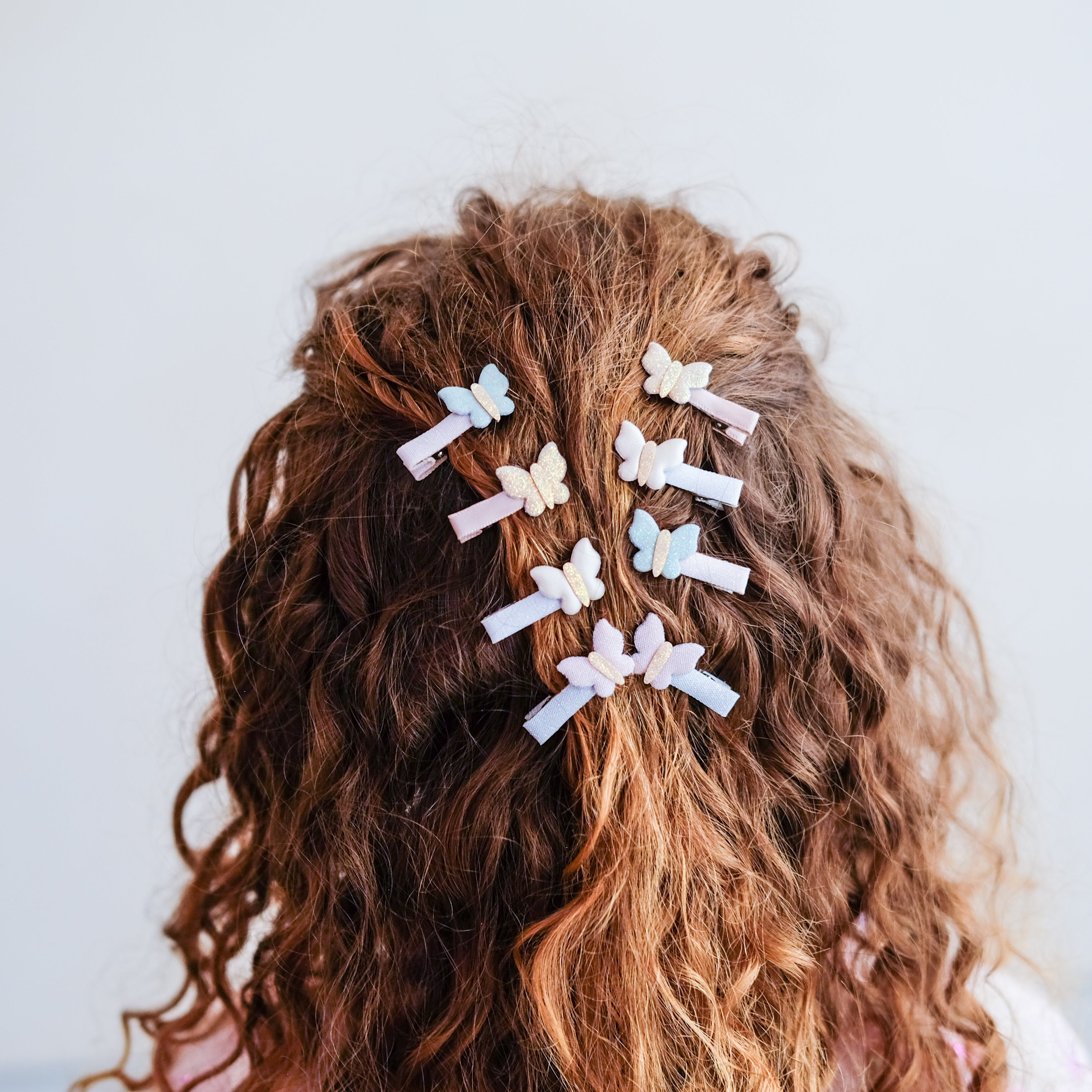 Mimi & Lula Bella butterfly salon hair clips