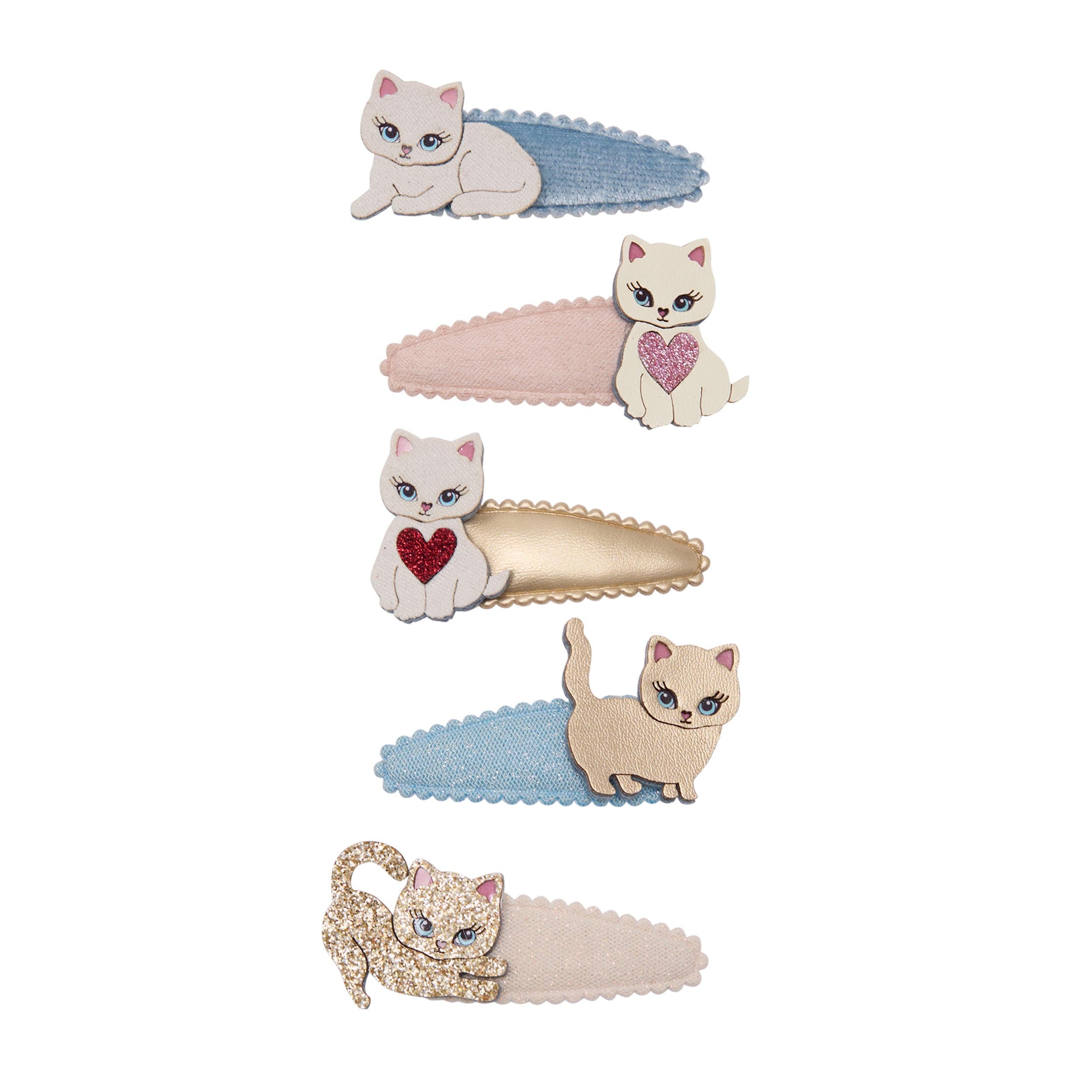 Mimi & Lula Cutey kitten mini hair clips