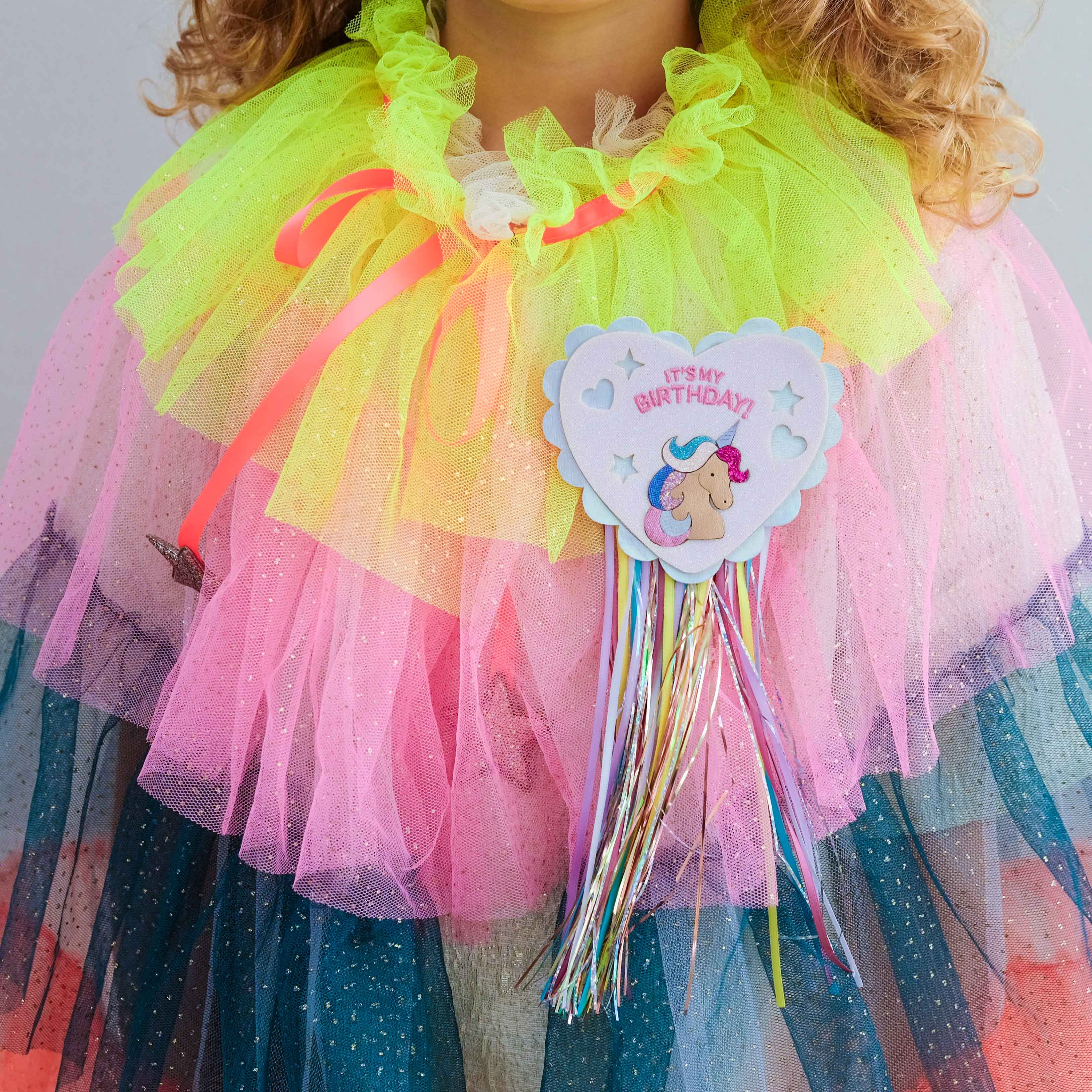 Mimi & Lula Magical unicorn birthday badge