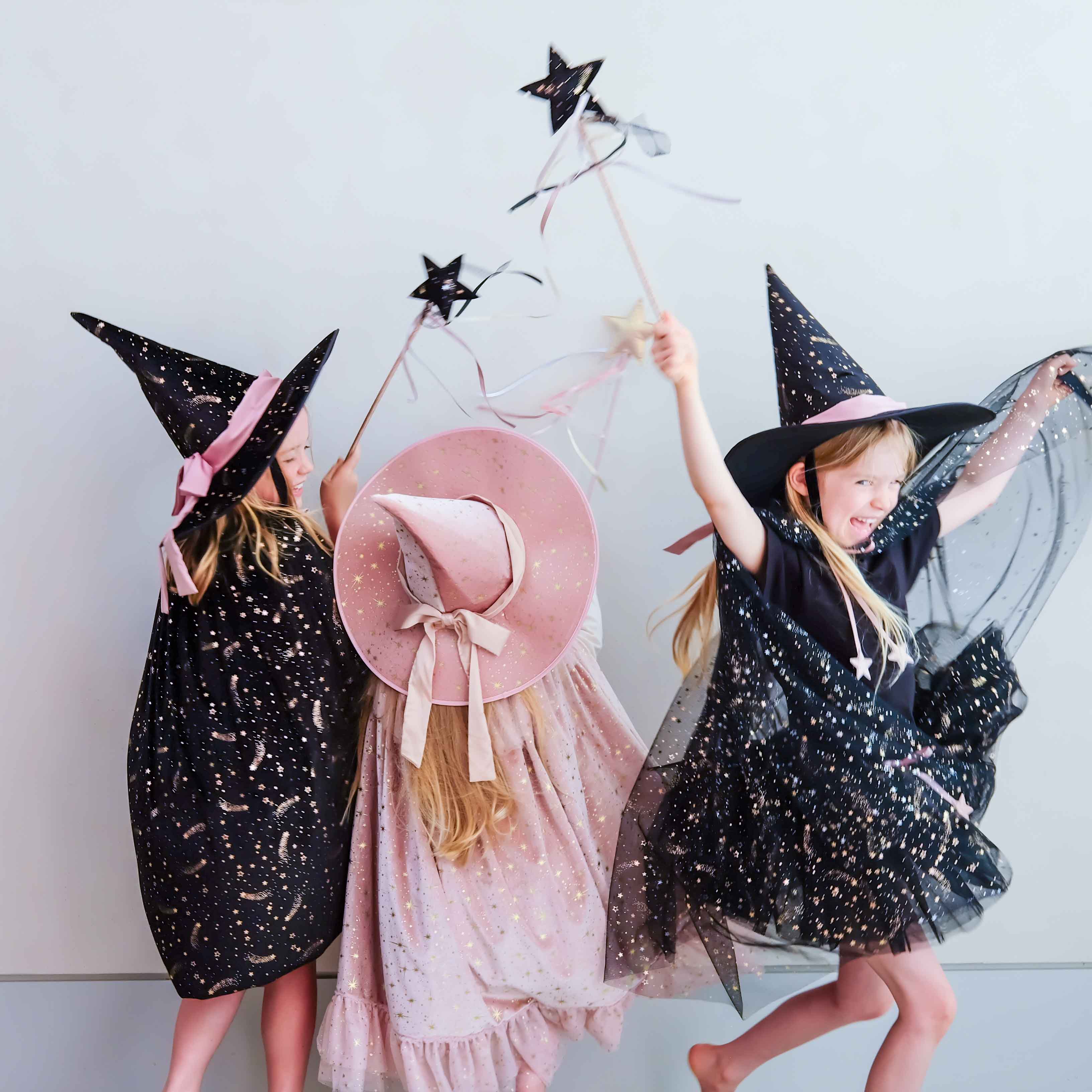 Mimi & Lula Ethel tulle witch cape