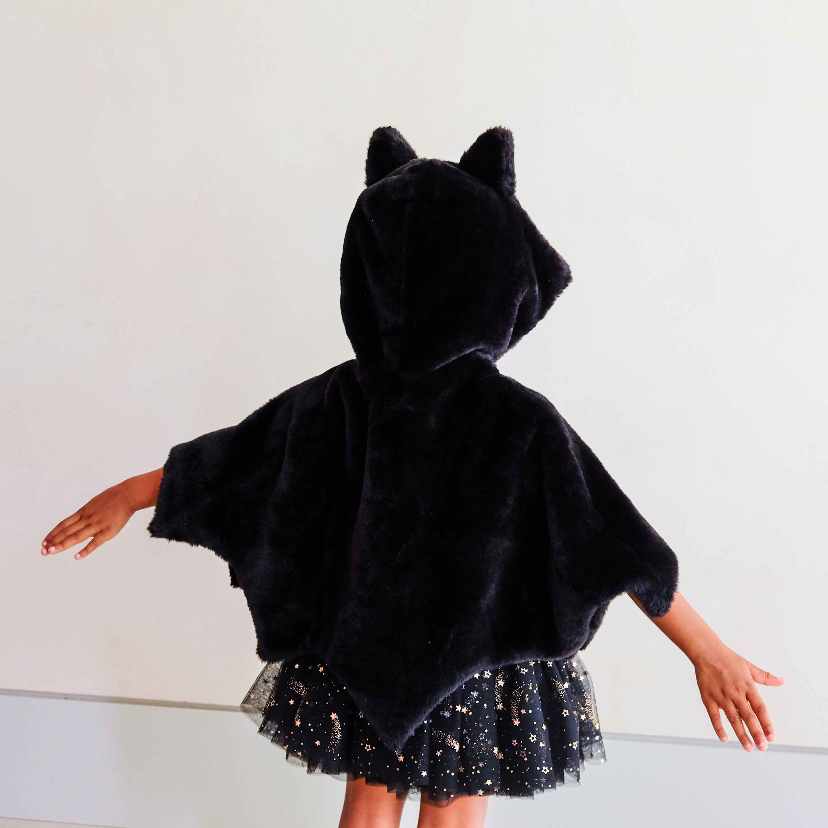 Mimi & Lula Furry bat cape
