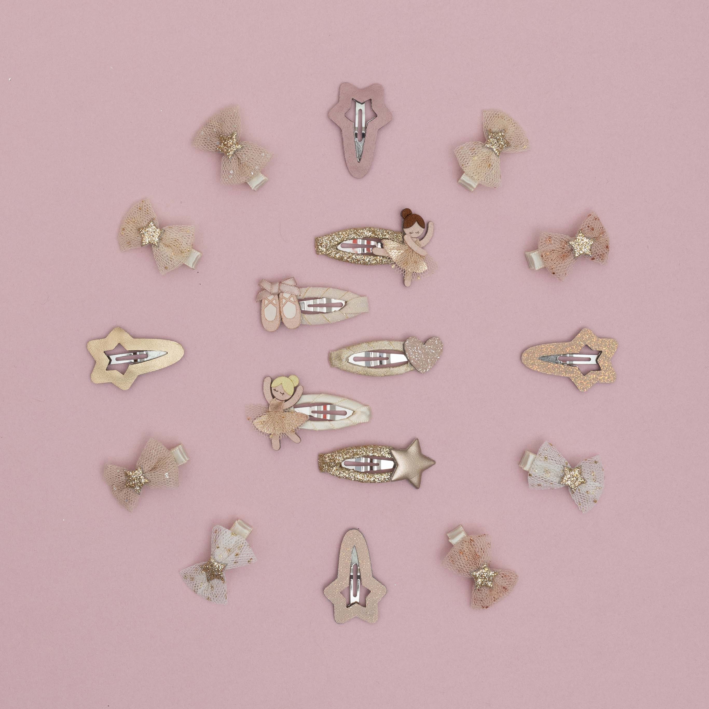 Mimi & Lula Ballerina mini hair clips
