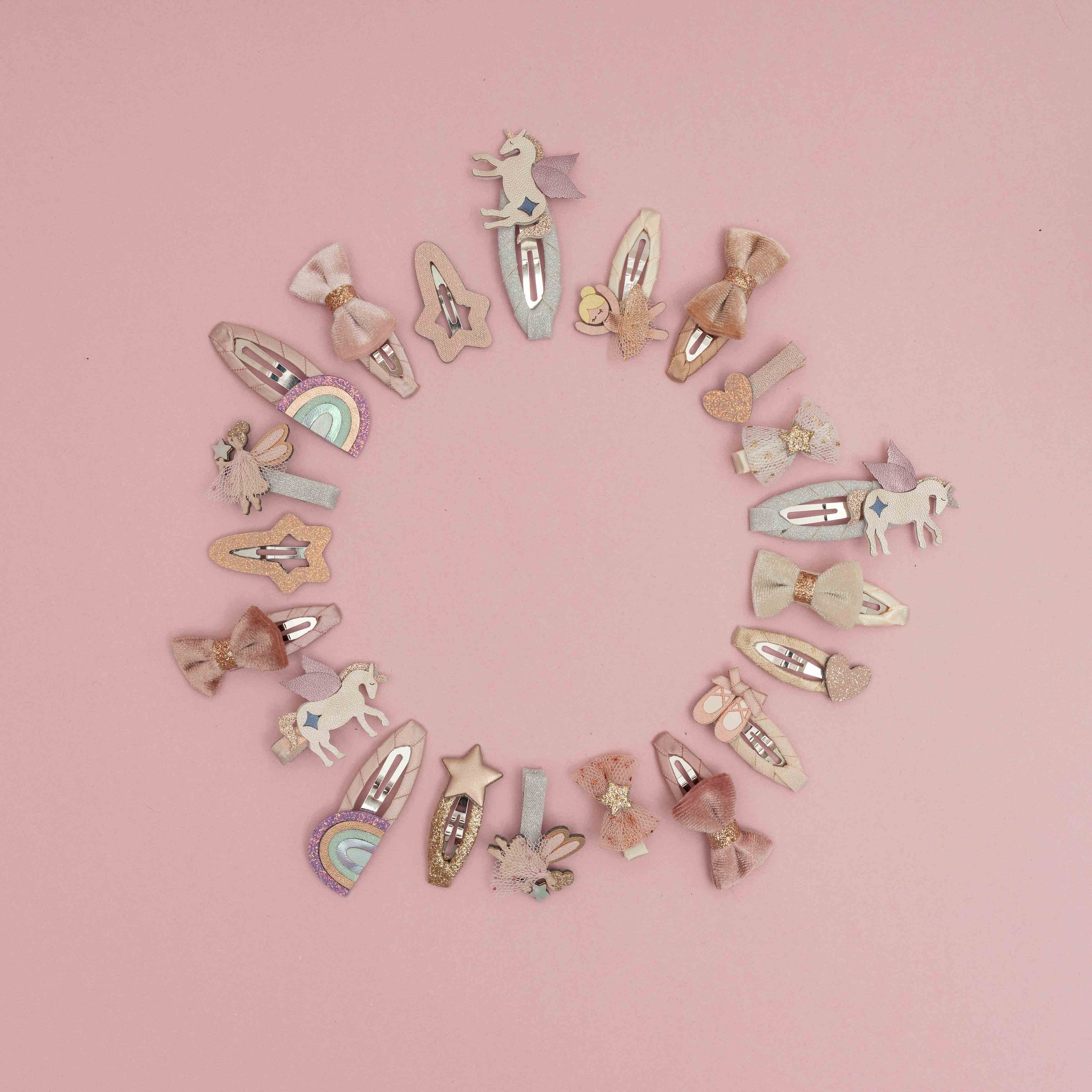 Mimi & Lula Tutu bow salon hair clips