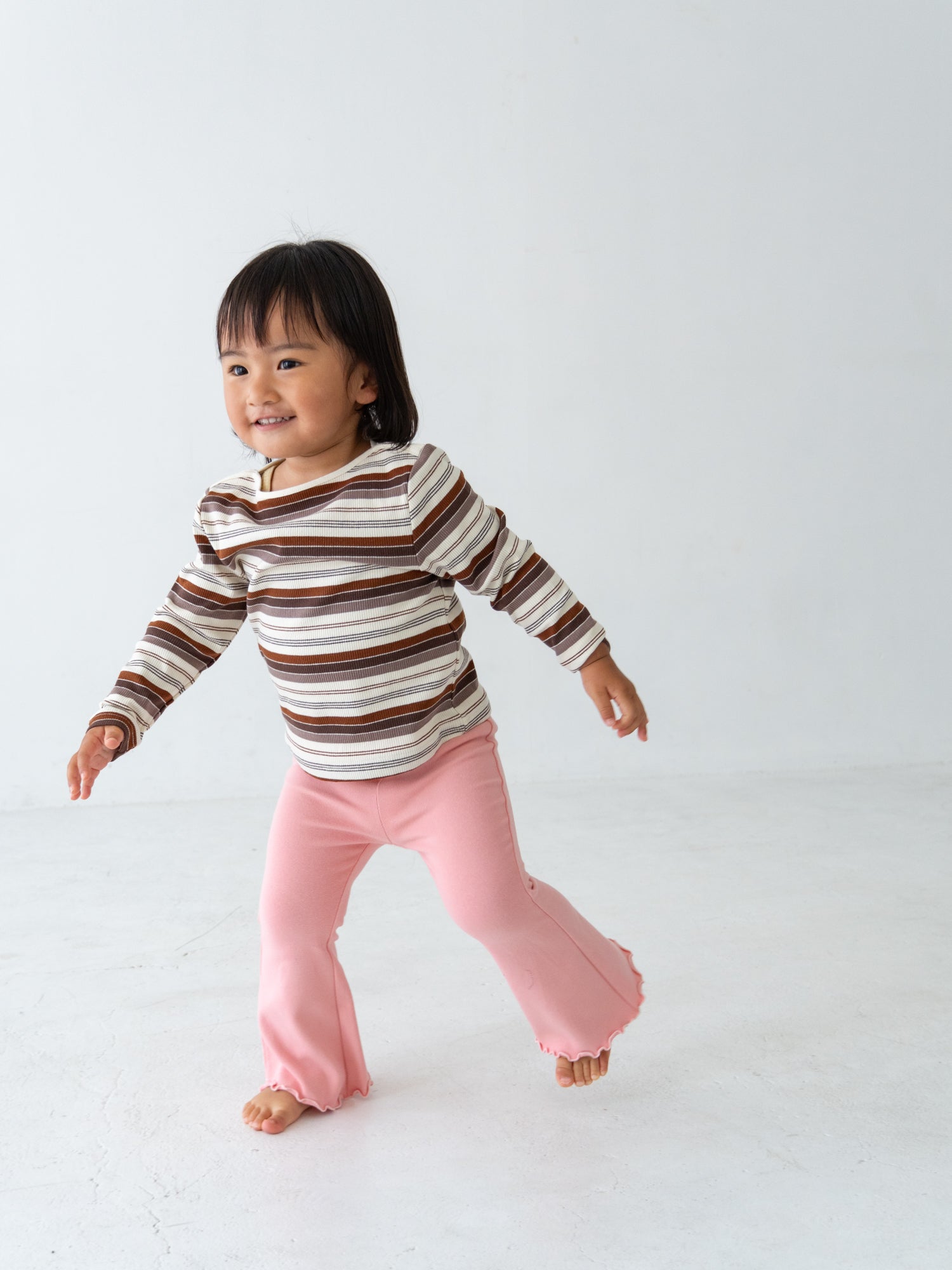 【20%OFF】Flare cotton pants Pippi + Lotta