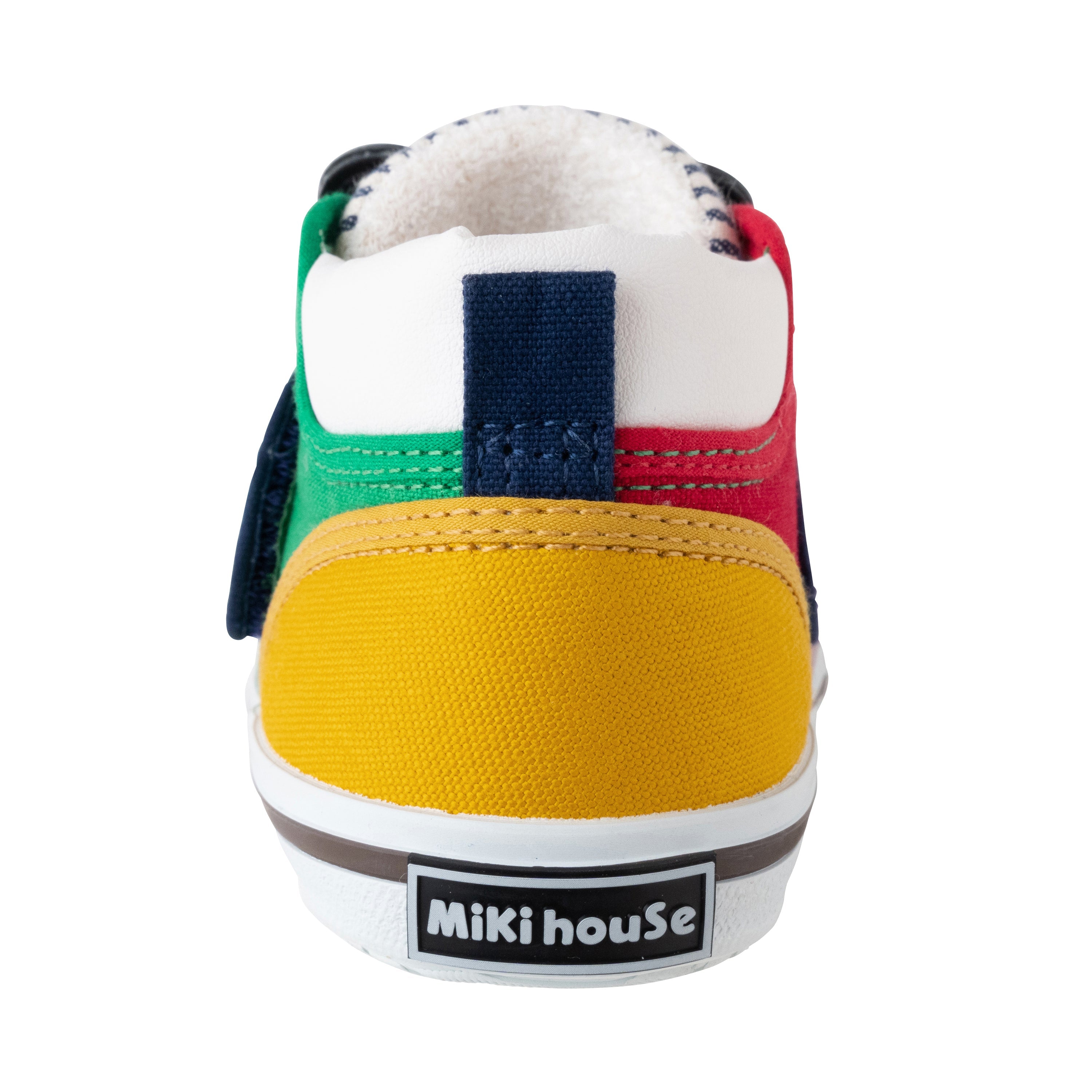MIKI HOUSE DOUBLE_B Baby Shoes – Color Block (63-9302-821)
