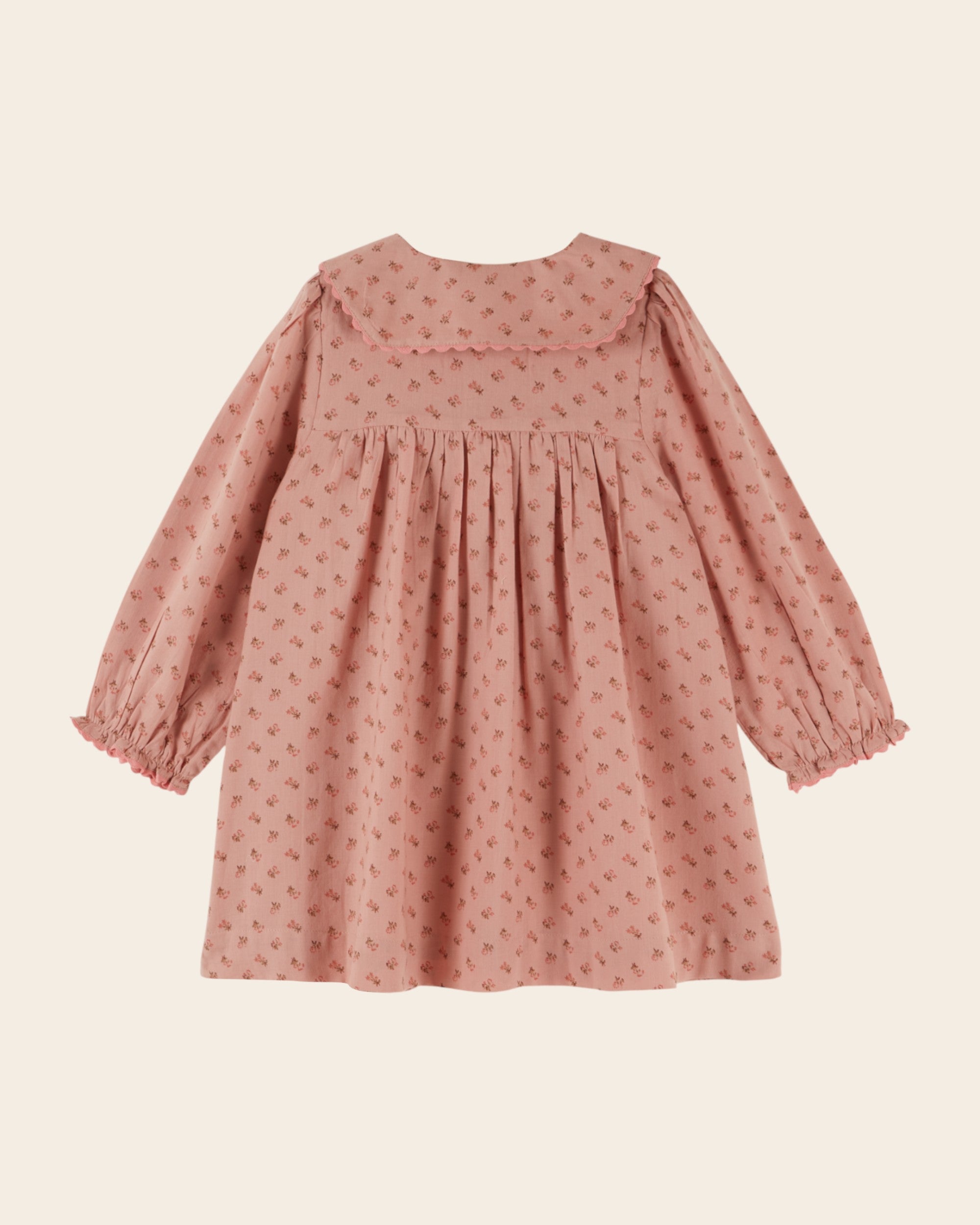 Emile et Ida Rosemary Floral Buttoned Dress