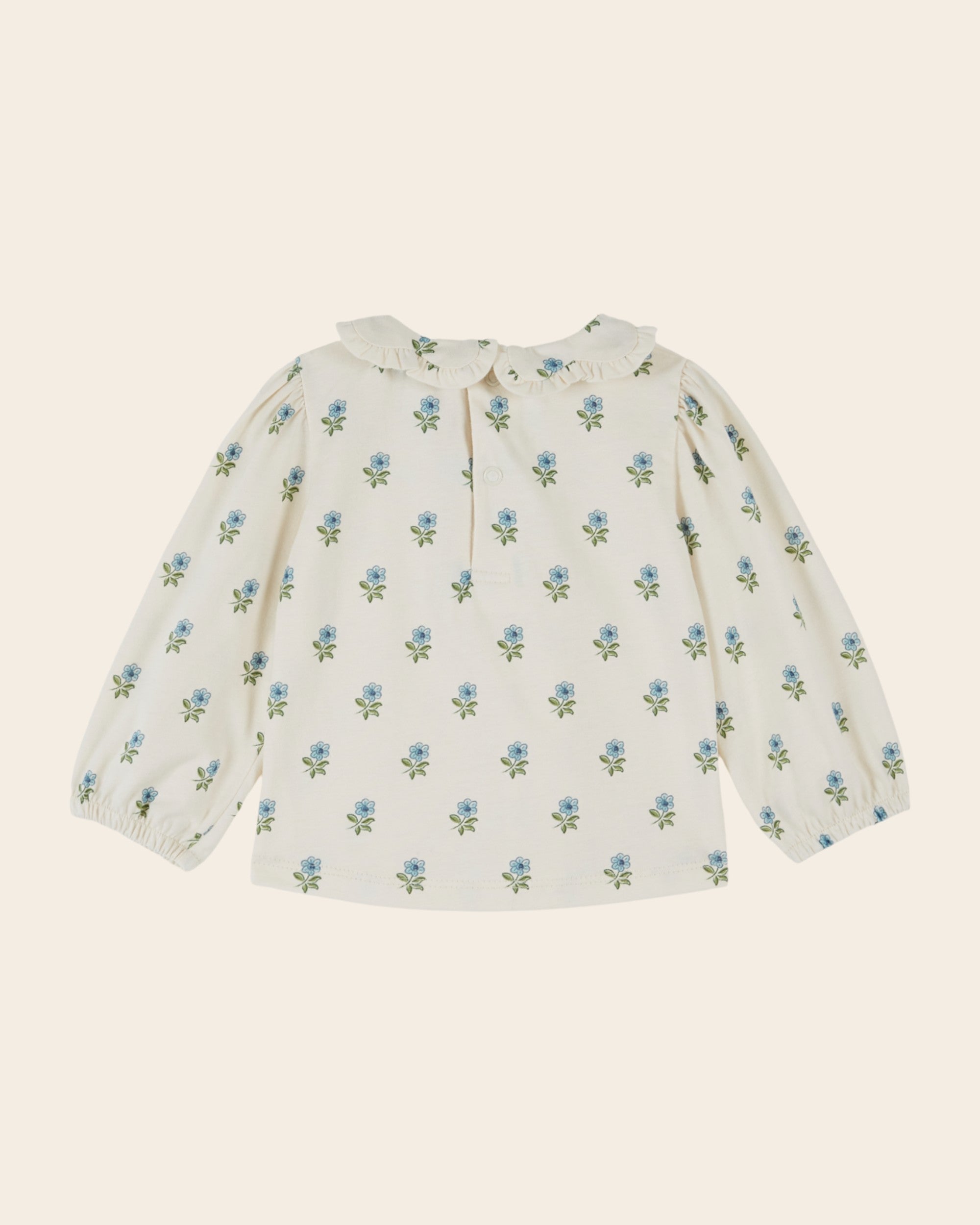 Emile et Ida Scarlet Floral Jersey Blouse