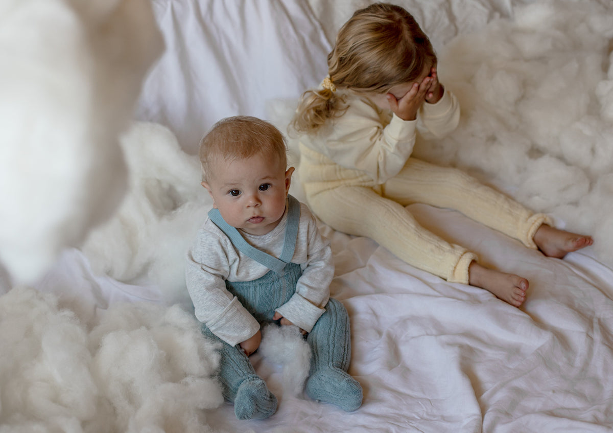 Silly Silas Granny Teddy Misty Blue Footed — official lifestyle view 5