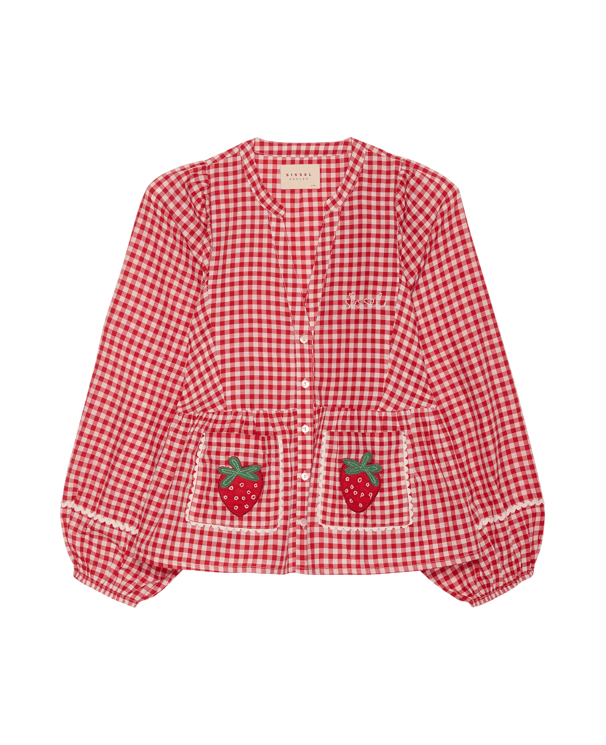 Sissel Edelbo Bobbie Top - Red Checks
