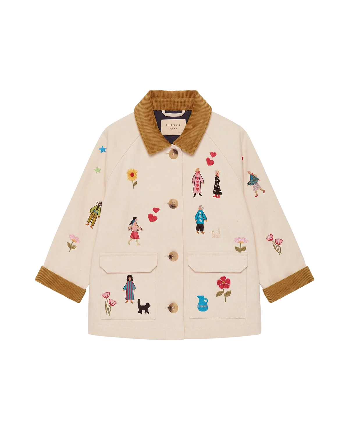 Sissel Edelbo Cara MINI Jacket - White Swan