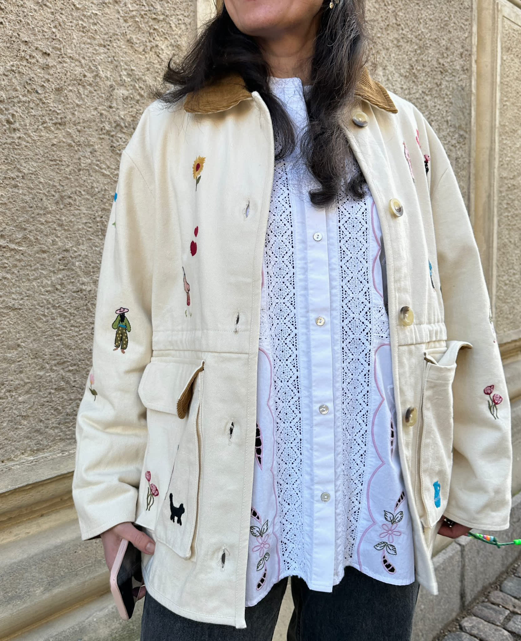 Sissel Edelbo Cara Jacket - White Swan