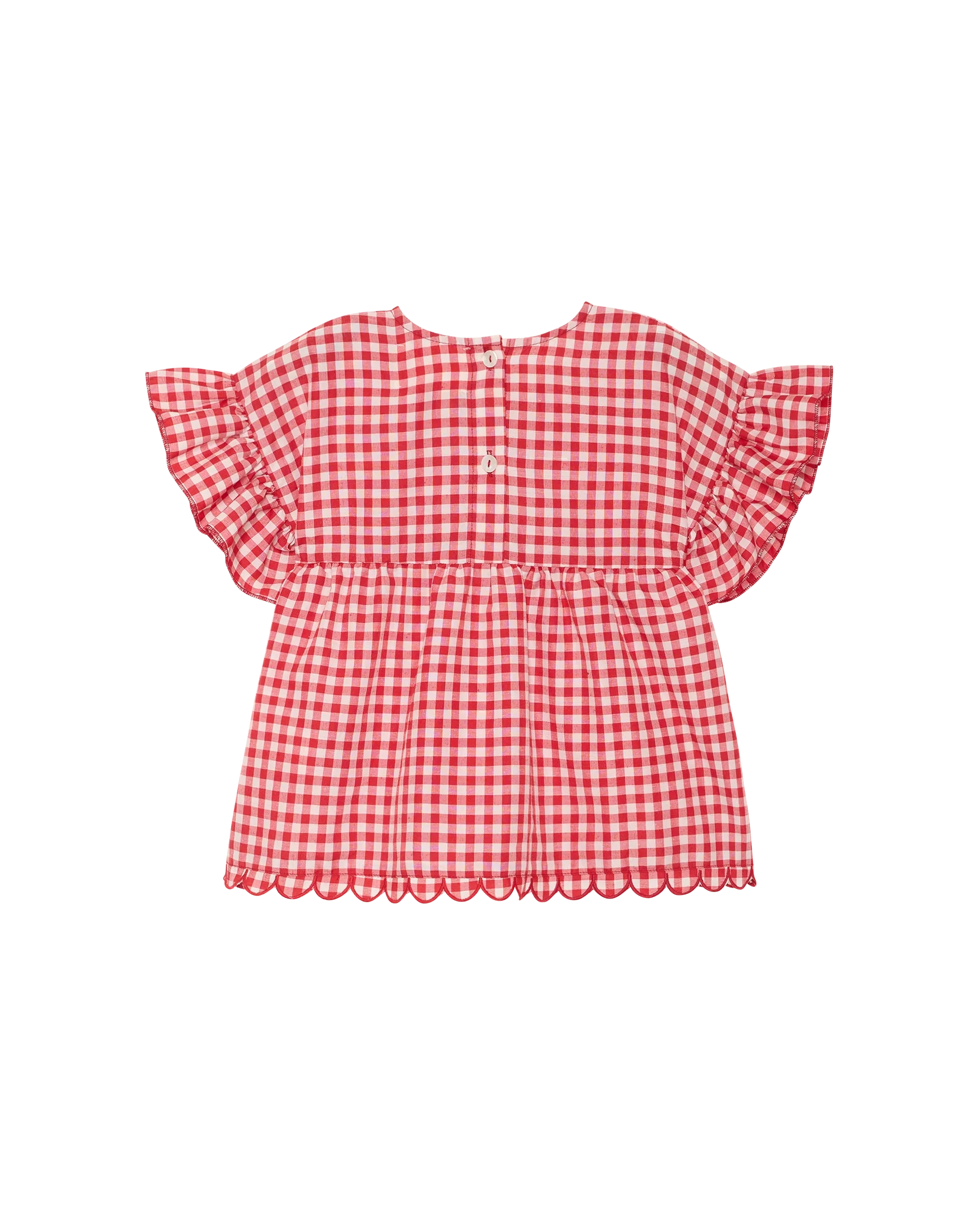 Sissel Edelbo Charlene Mini Top - Red Checks