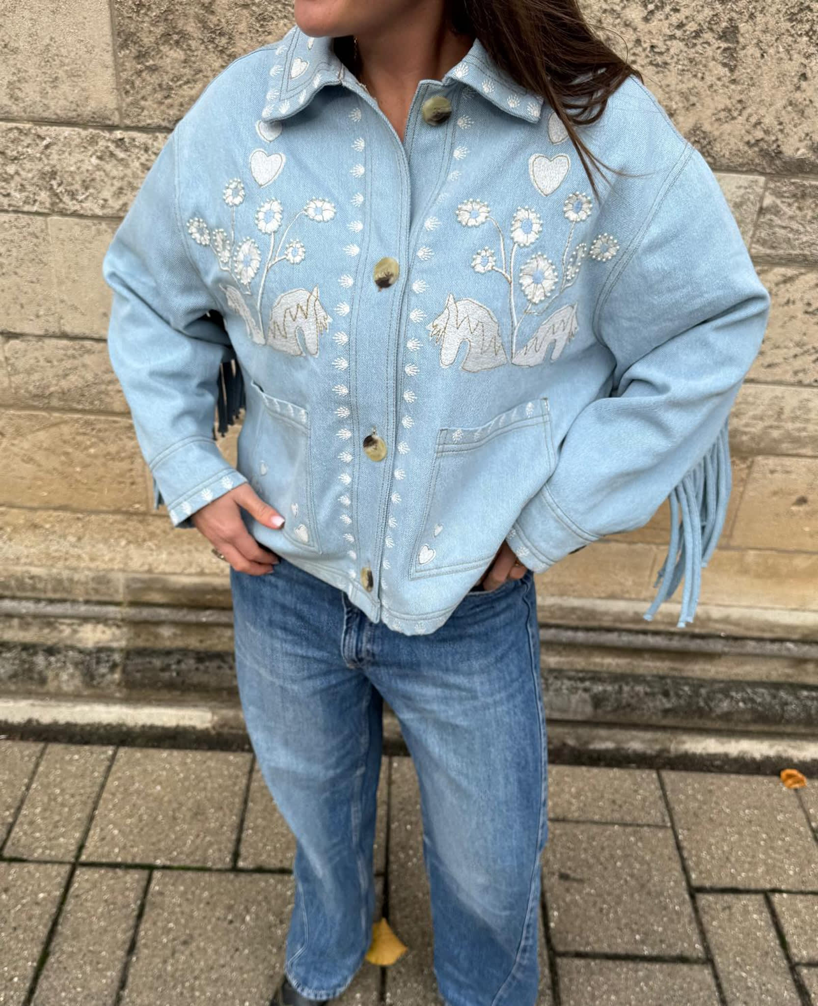 Coming Soon-Sisse Edelbo Christer Jacket - Denim