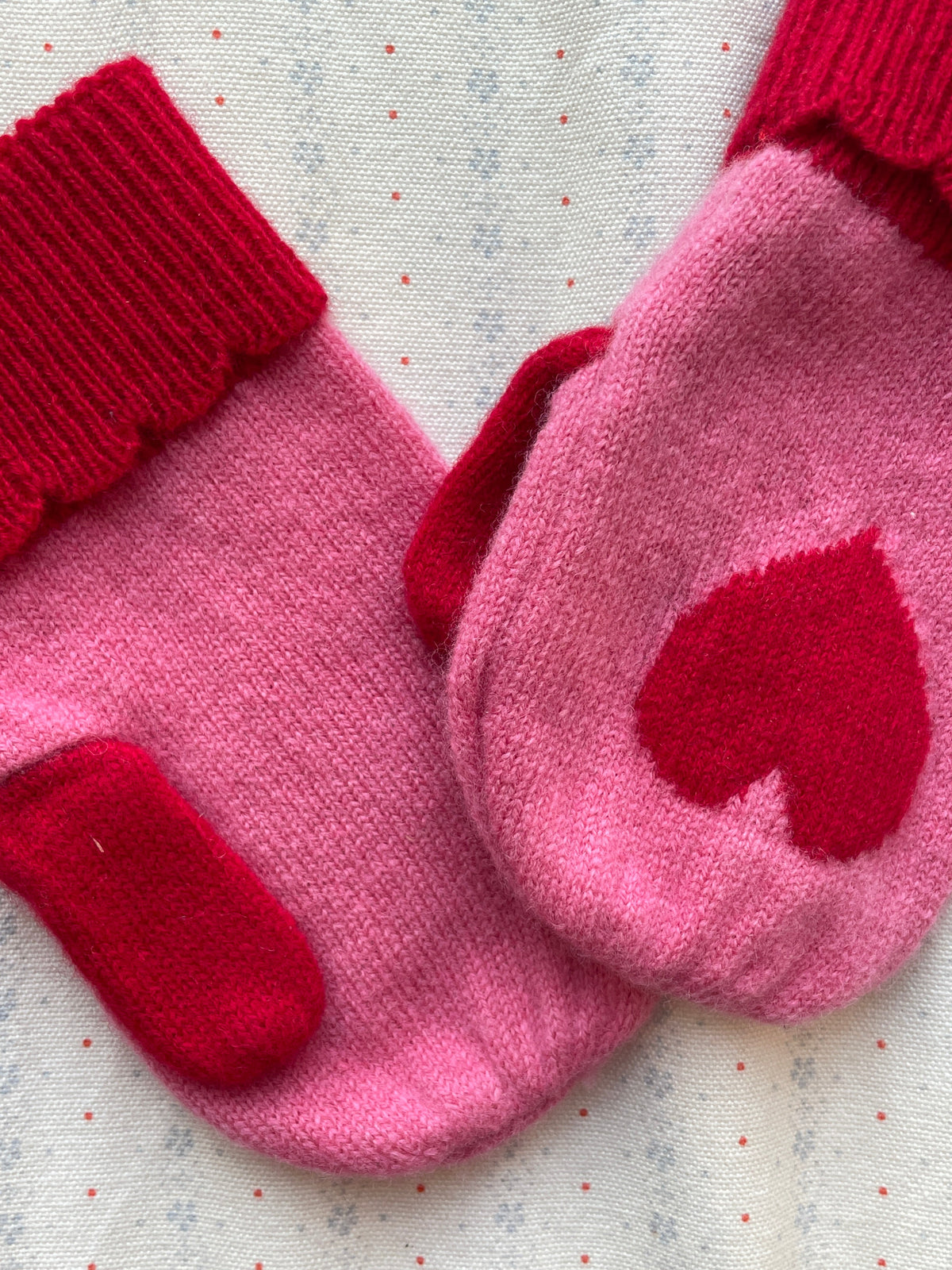 Konges Sløjd Collette Mittens - Pink - image 4