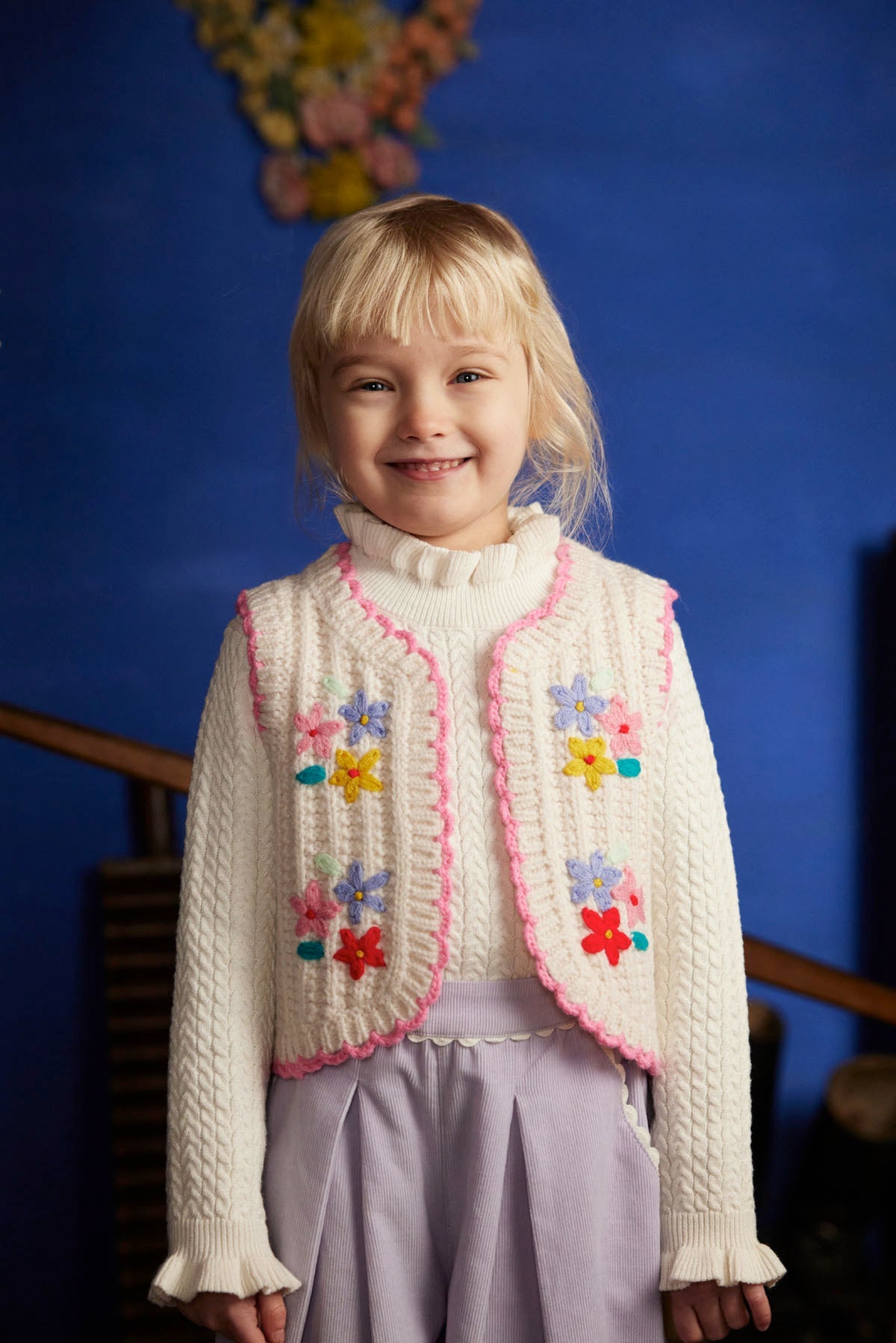 Louise Misha Java Twisted Knit Sweater – Cream