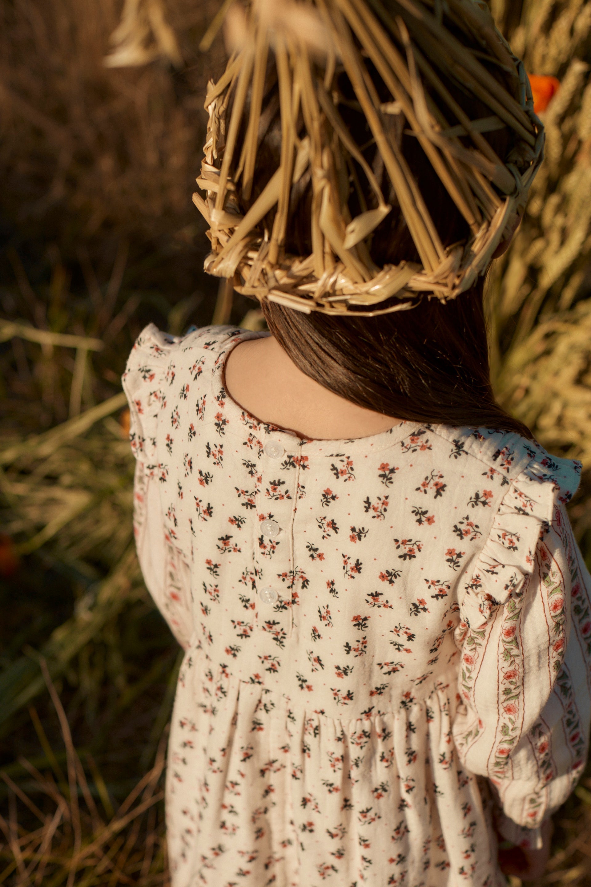 Louise Misha Saralina Smocked Dress – Floral Print