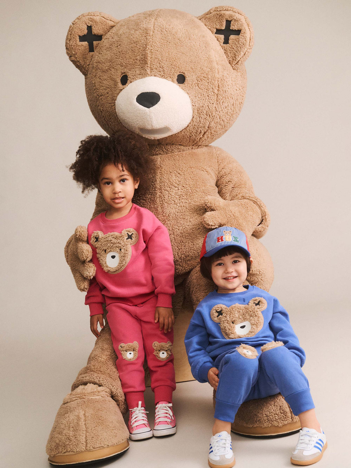 Huxbaby Cobalt Furry Huxbear Sweatpants outfit image