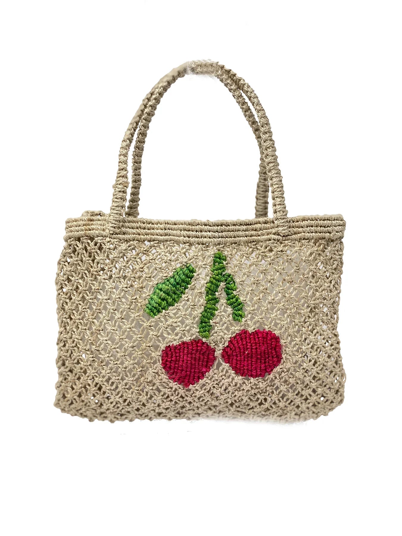 The Jacksons Tracy Cherry Jute Beach Bag – ural Nat
