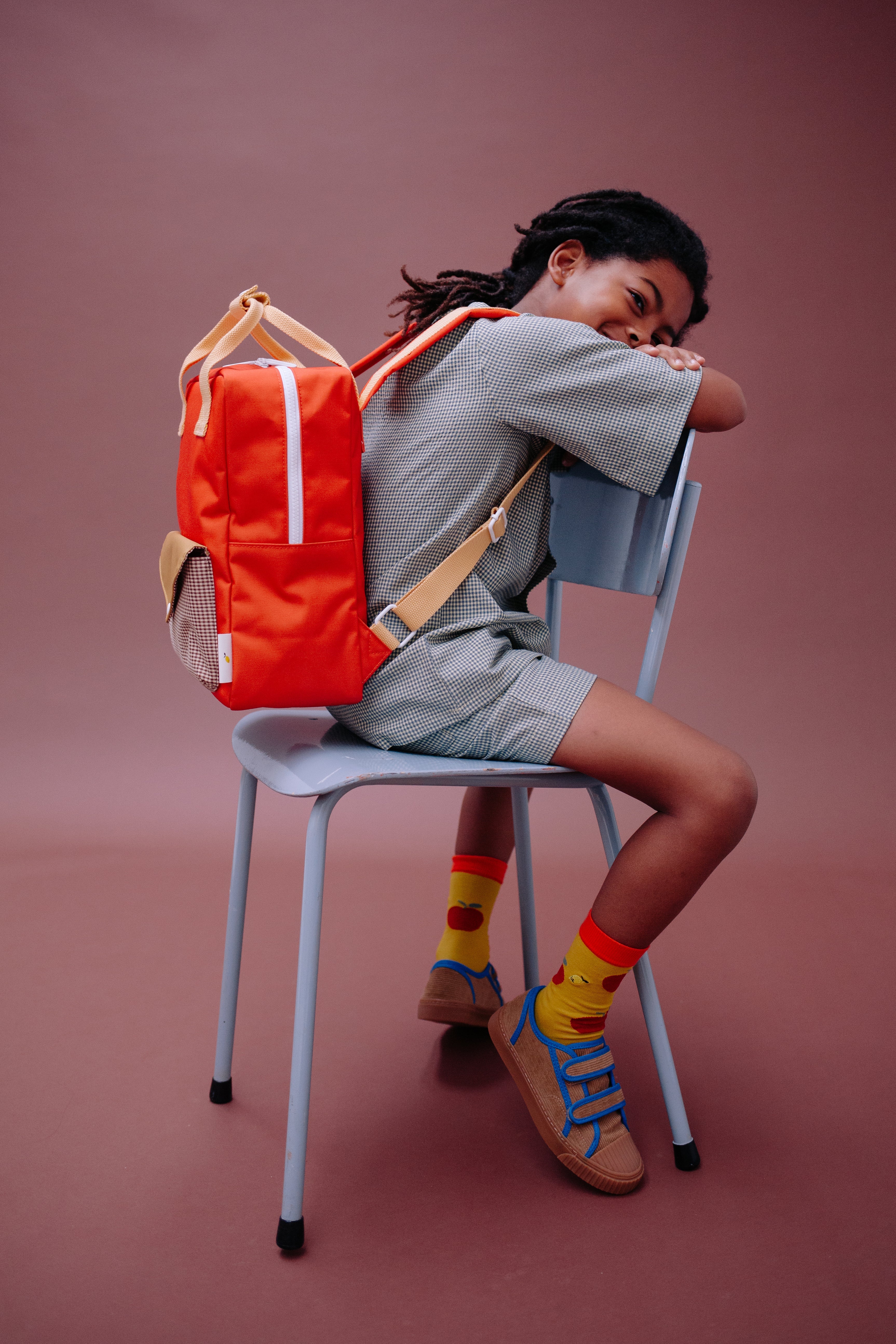 Sticky Lemon Medium Backpack – Envelope Campfire Orange