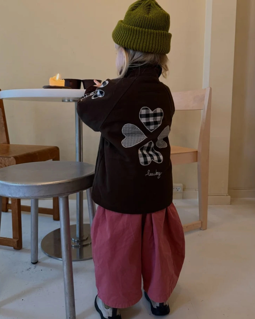 Sissel Edelbo Lillibeth MINI Jacket Checked Brown alternate view