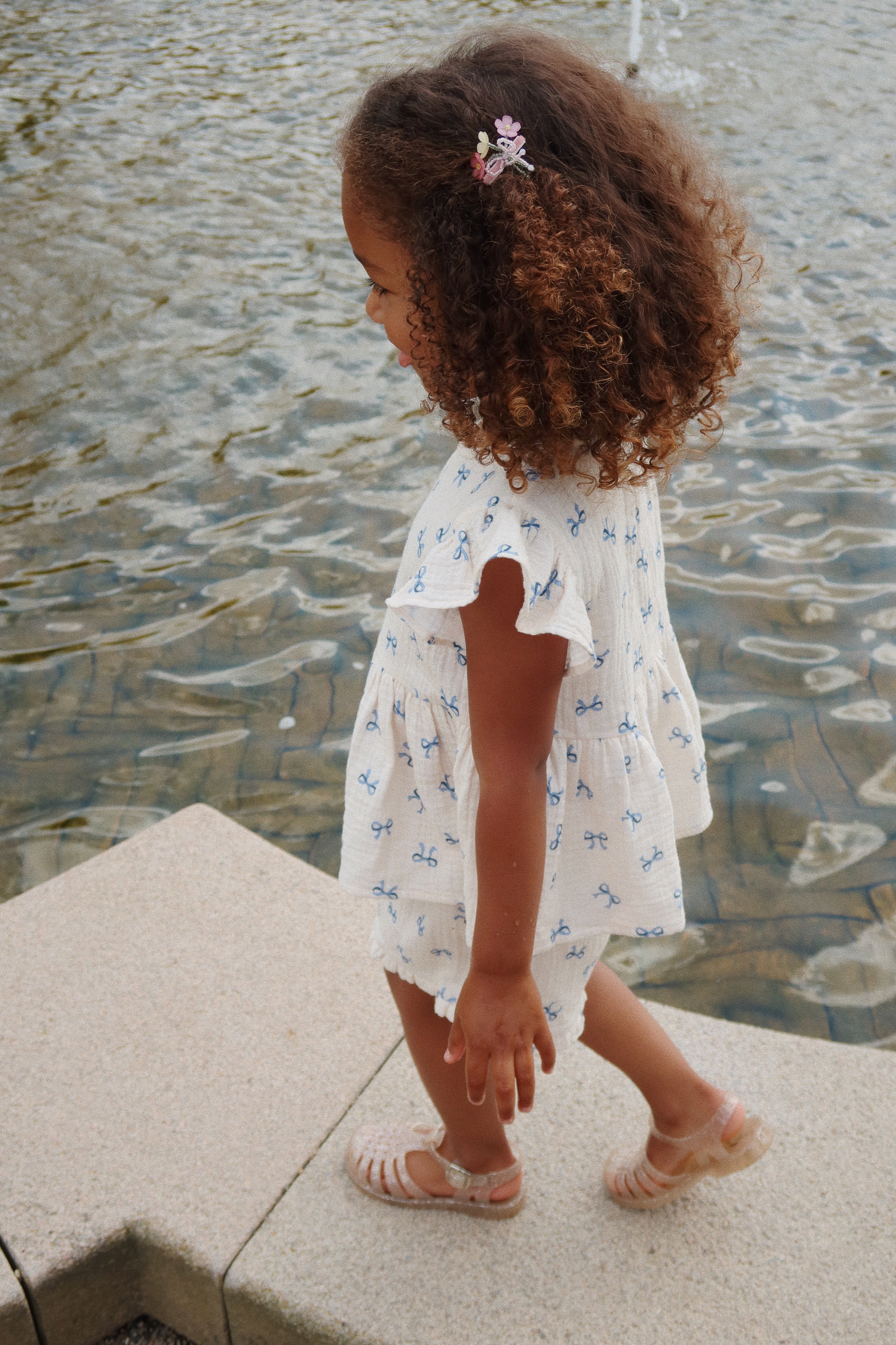 Konges Sløjd Coco Shorts GOTS – Bow Bleu