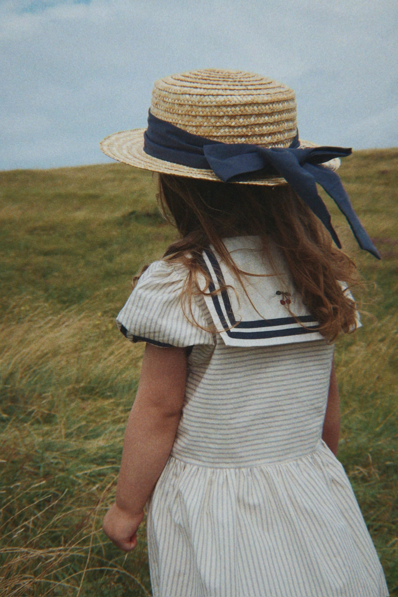 Konges Sløjd ALLIE SAILOR DRESS - bleu stripe