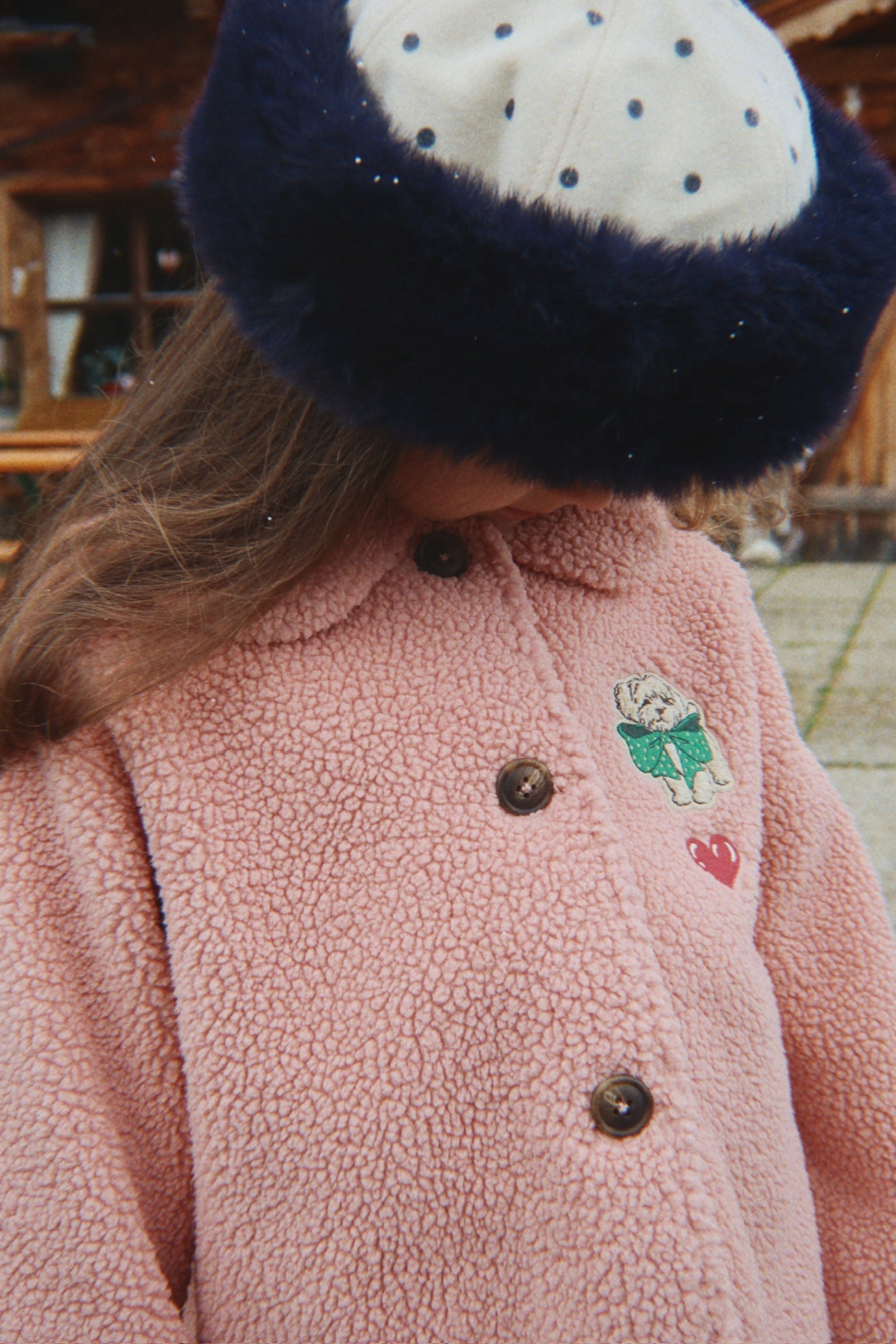 JODY COAT GRS - mellow rose