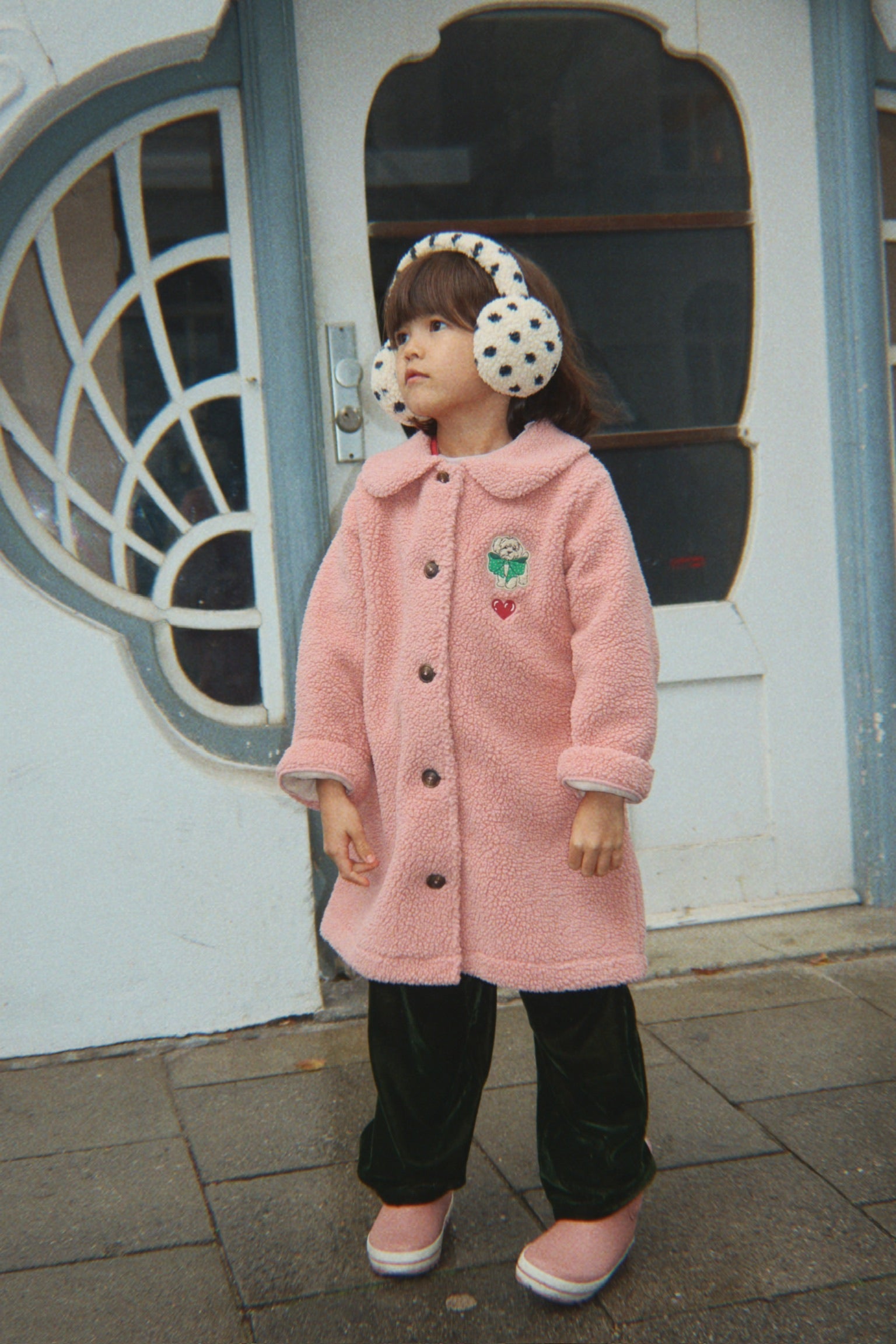 JODY COAT GRS - mellow rose