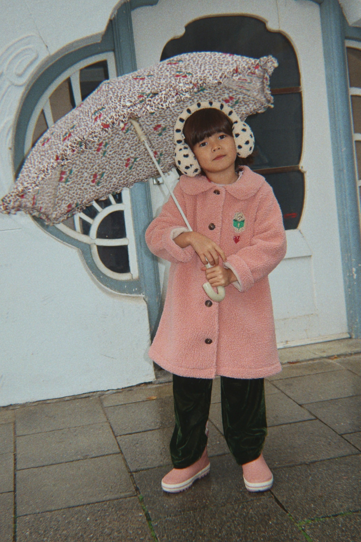 JODY COAT GRS - mellow rose