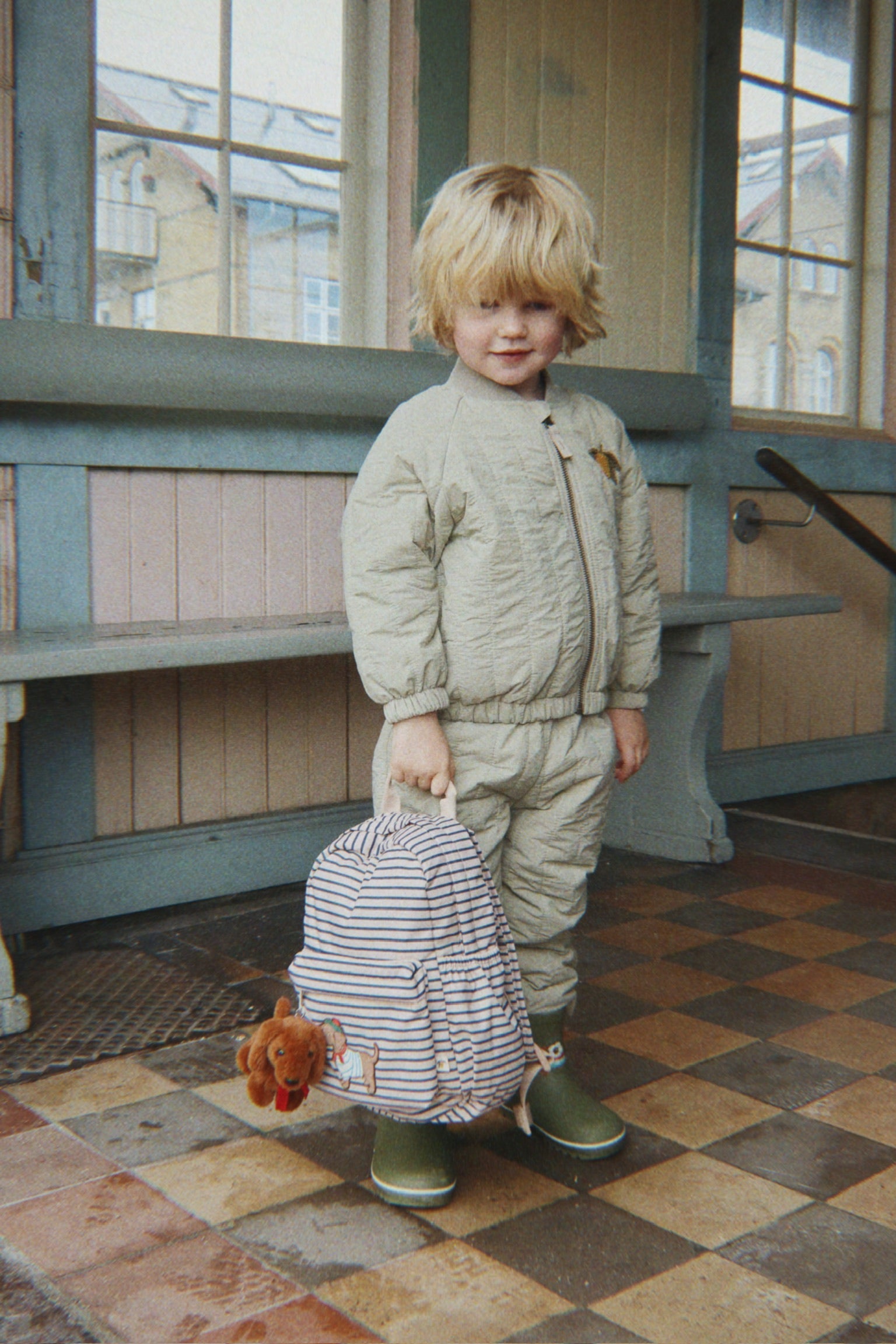 Konges Sløjd Nohr Mini Backpack – Stripe La Mer