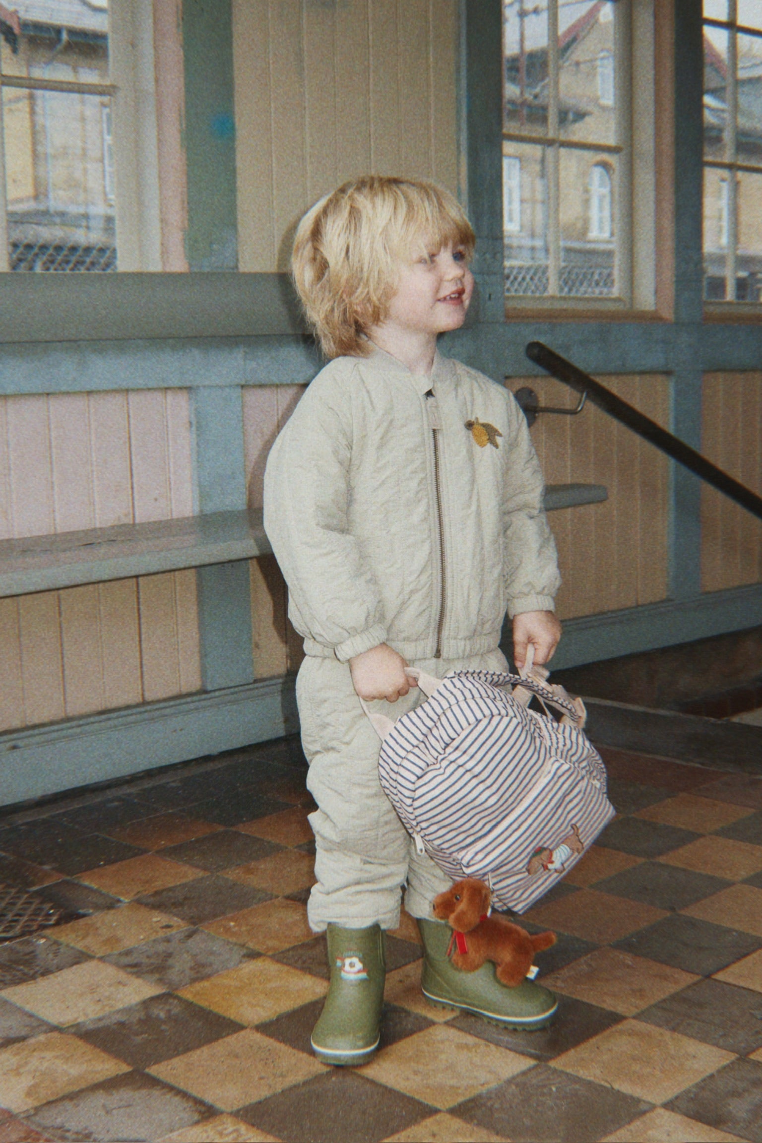 Konges Sløjd Nohr Mini Backpack – Stripe La Mer