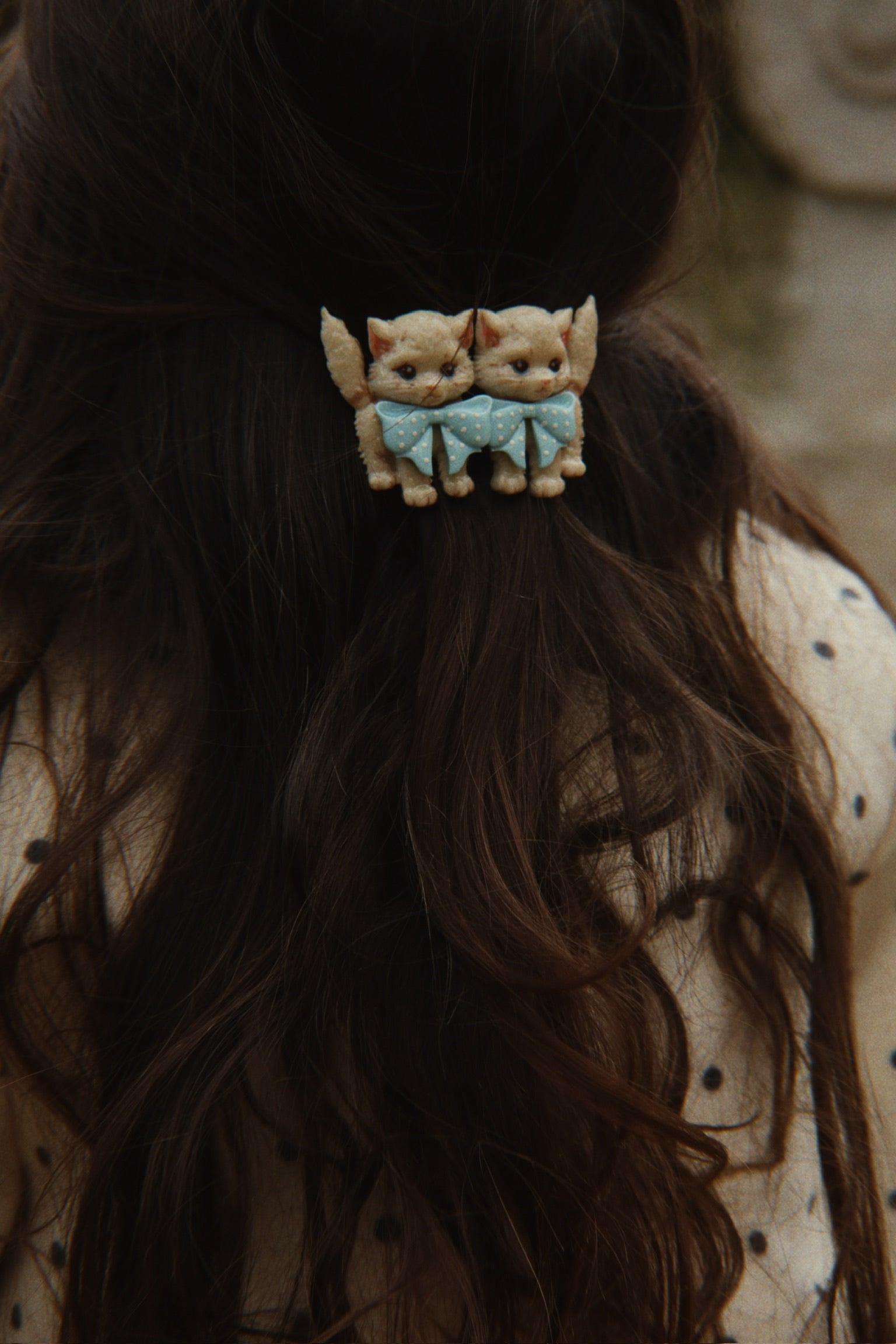 Konges Sløjd Kitty Big Hair Clip - Kitty - image 6