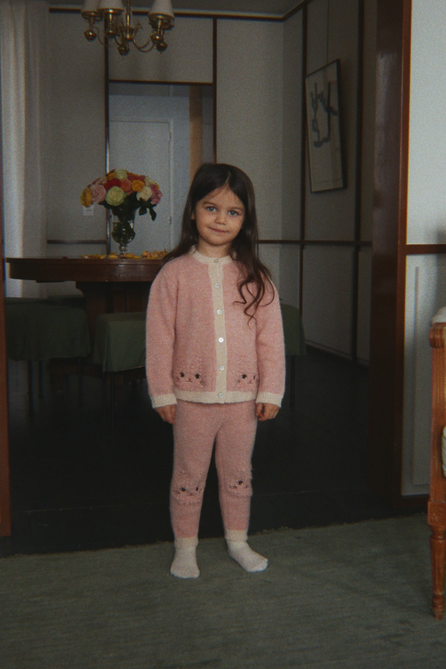Konges Sløjd Kitty Cardigan - Silver Pink