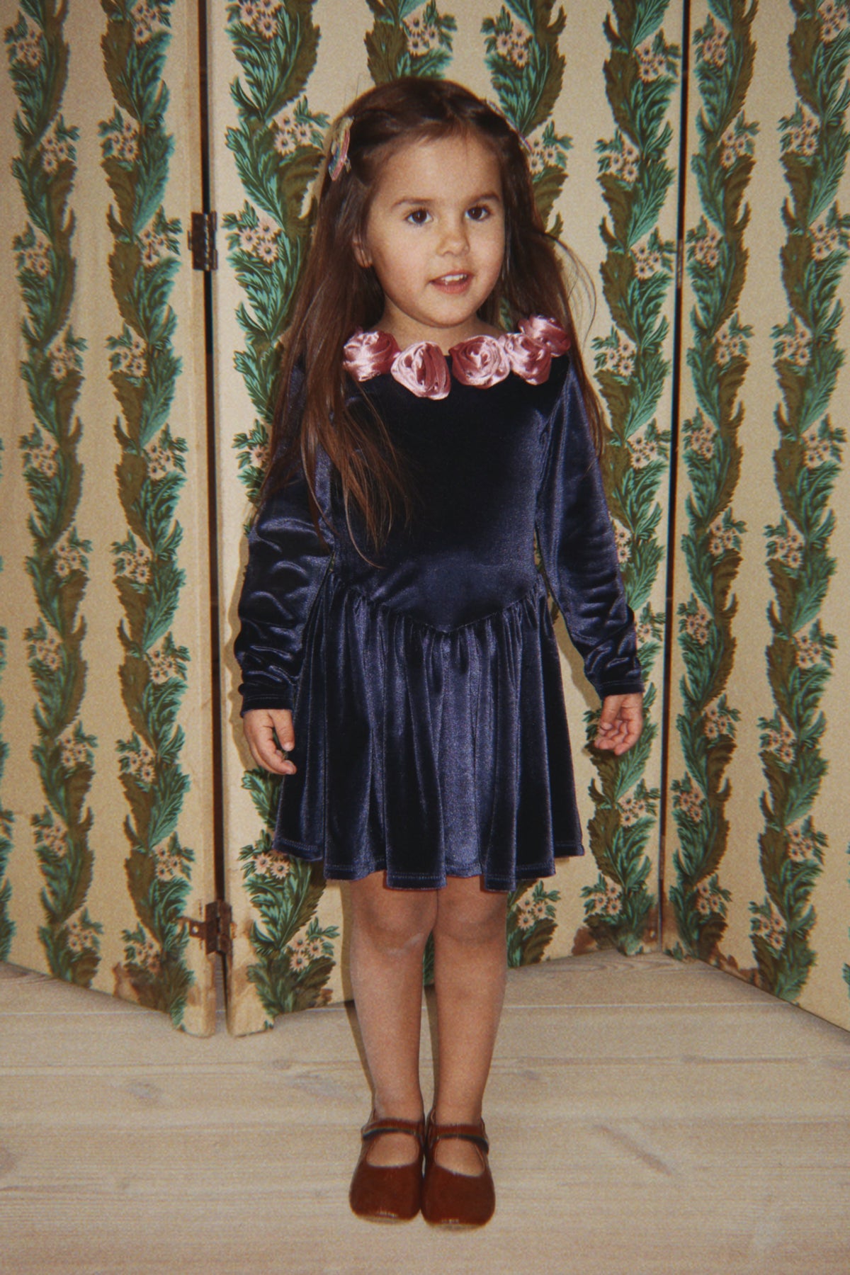 Konges Sløjd Rosetta Dress - Navy by Konges Sløjd