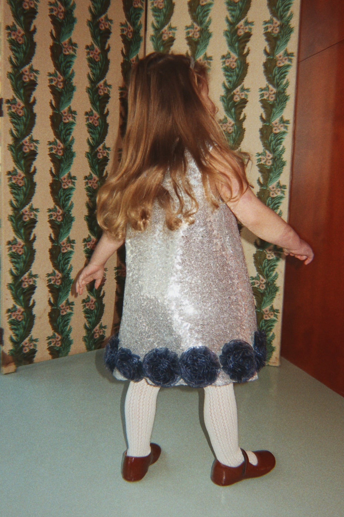 Konges Sløjd Tindra Rose Dress - Silver by Konges Sløjd