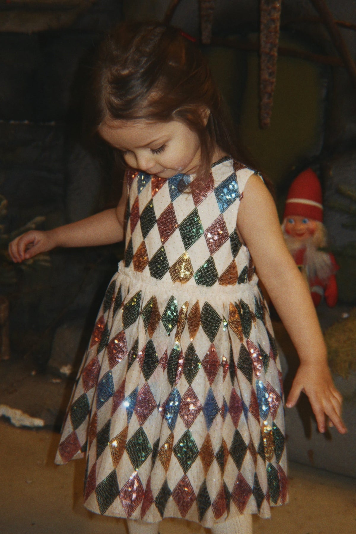Konges Sløjd Yvonne Harlekin Dress - Harlekin Sequin by Konges Sløjd