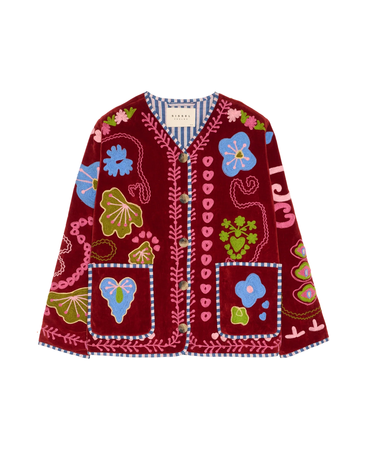 Sissel Edelbo Maggie Jacket - Velvet Burgundy