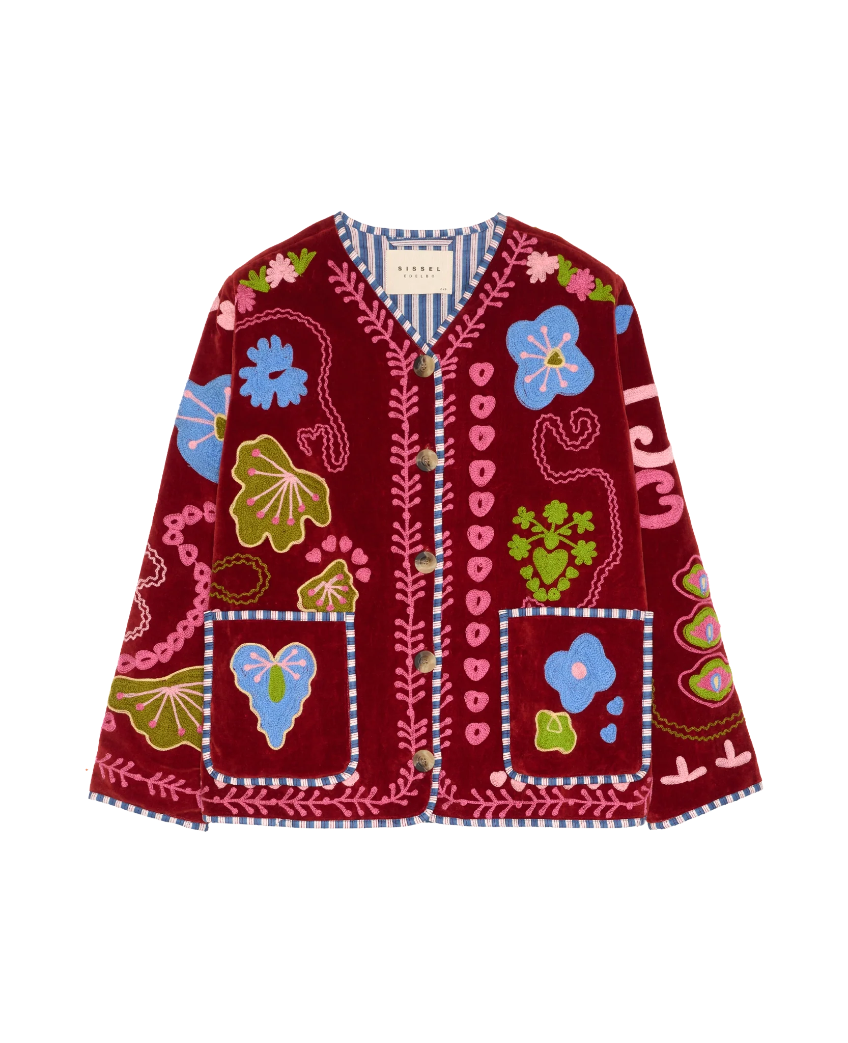 Sissel Edelbo Maggie Jacket - Velvet Burgundy