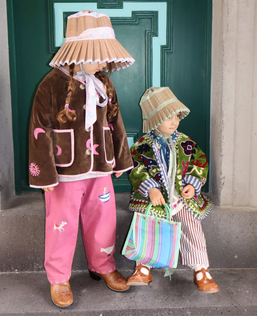 Sissel Edelbo Sun & Moon jacket styled for imaginative play