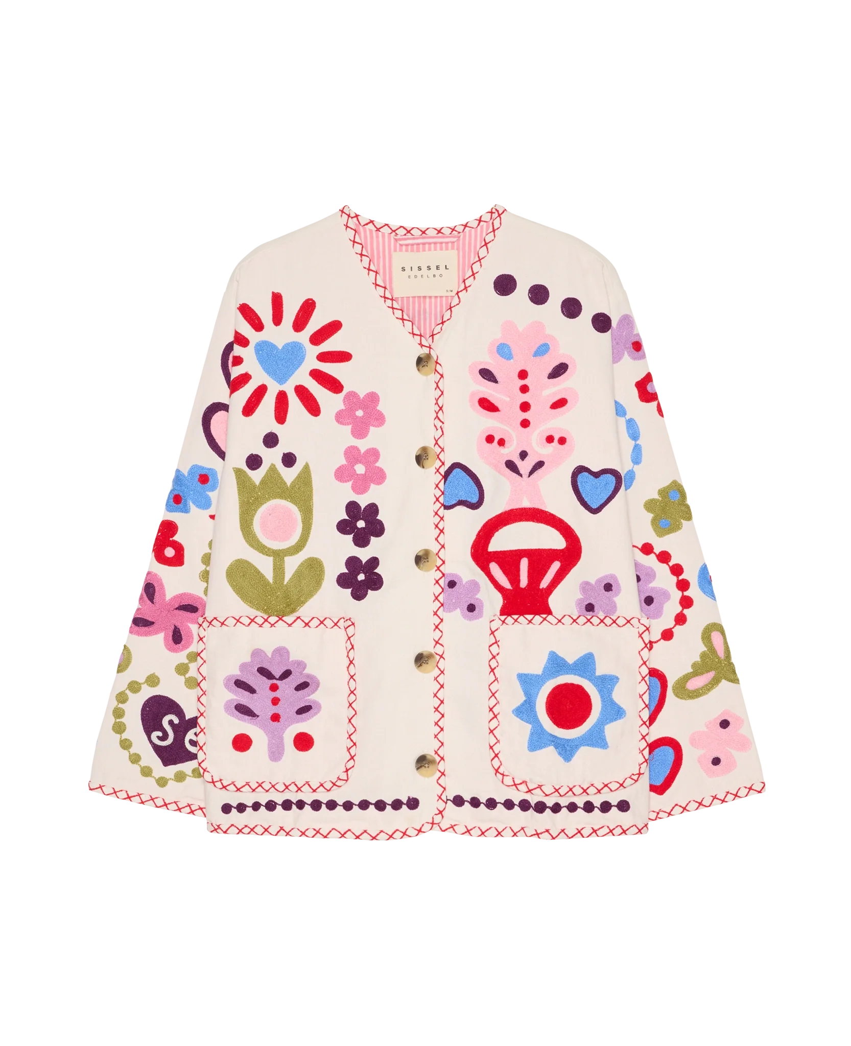 Sissel Edelbo Maggie Jacket - White Multi