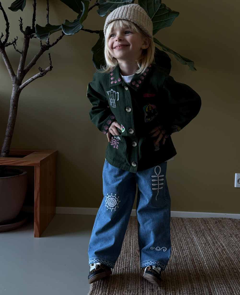 Sissel Edelbo My MINI Jacket Vitamin front view