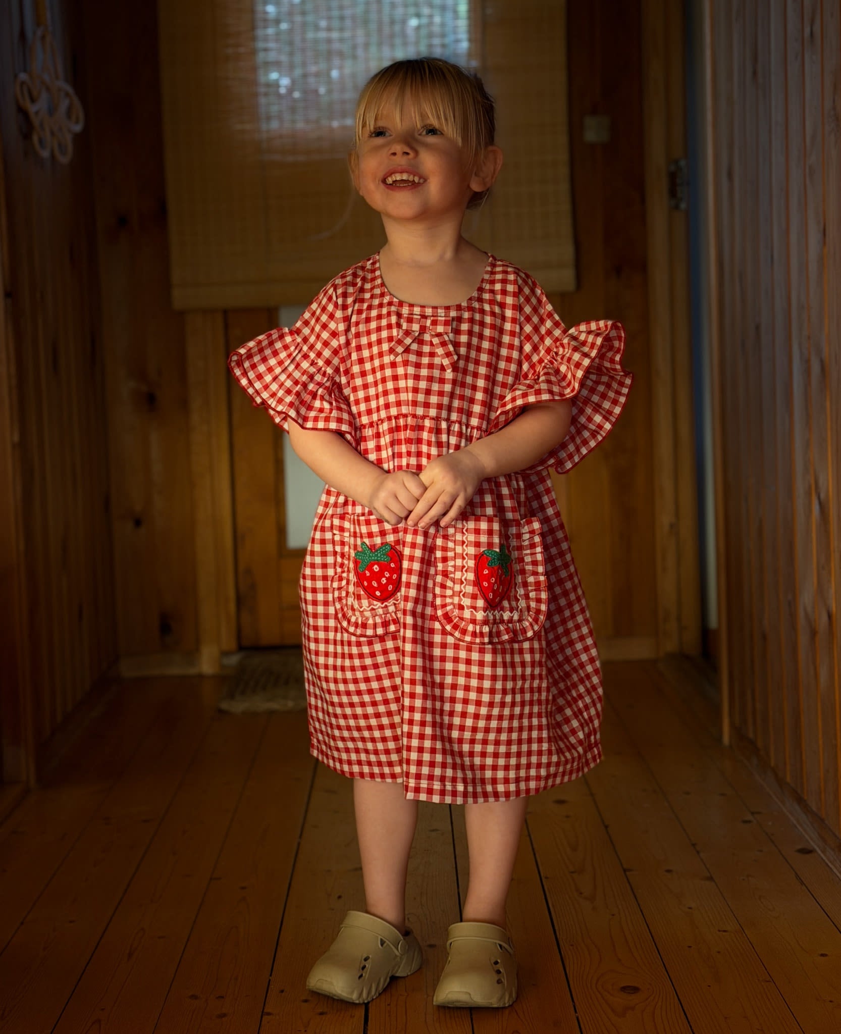 Sissel Edelbo Ohio MINI Dress - Red Checks