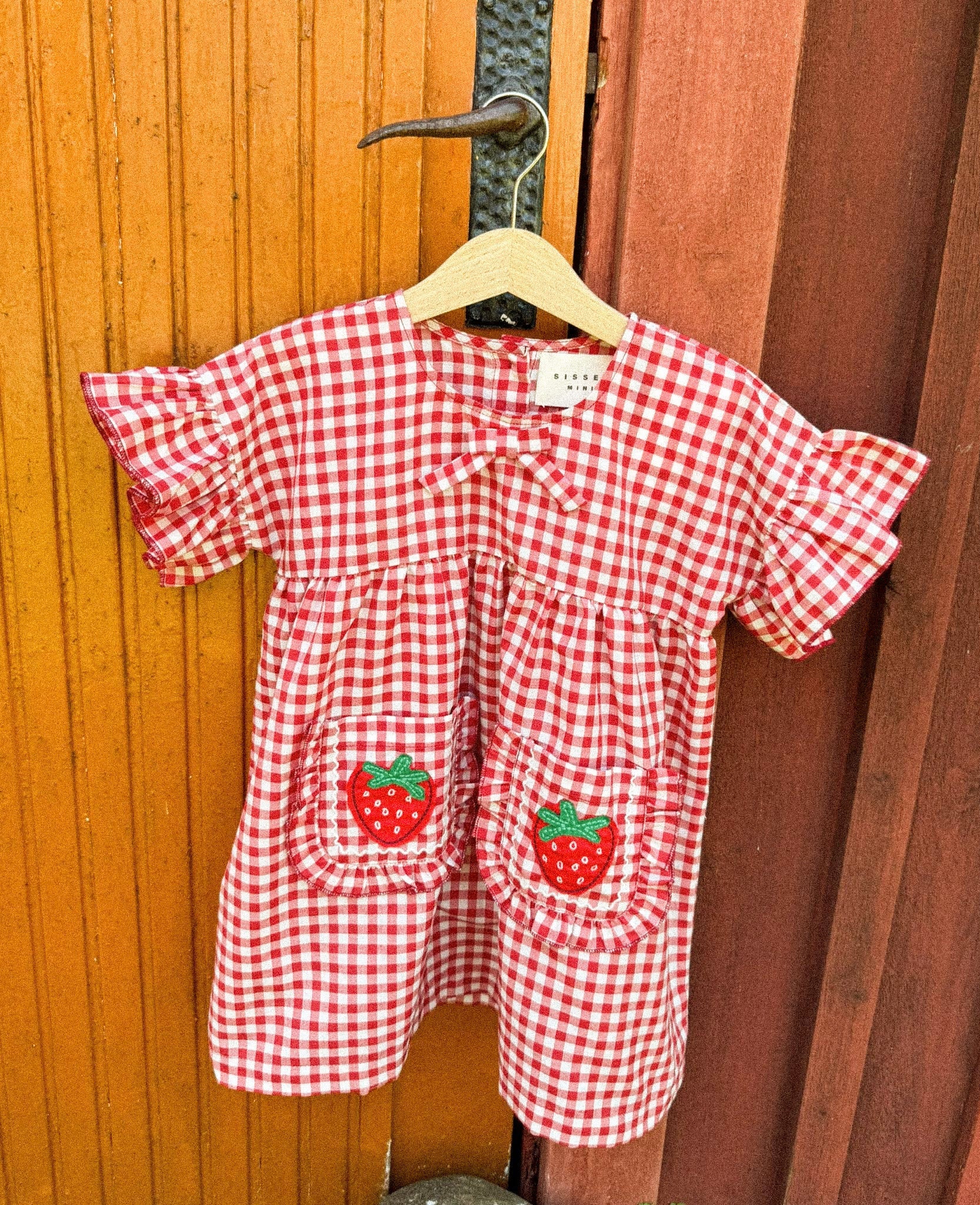 Sissel Edelbo Ohio MINI Dress - Red Checks