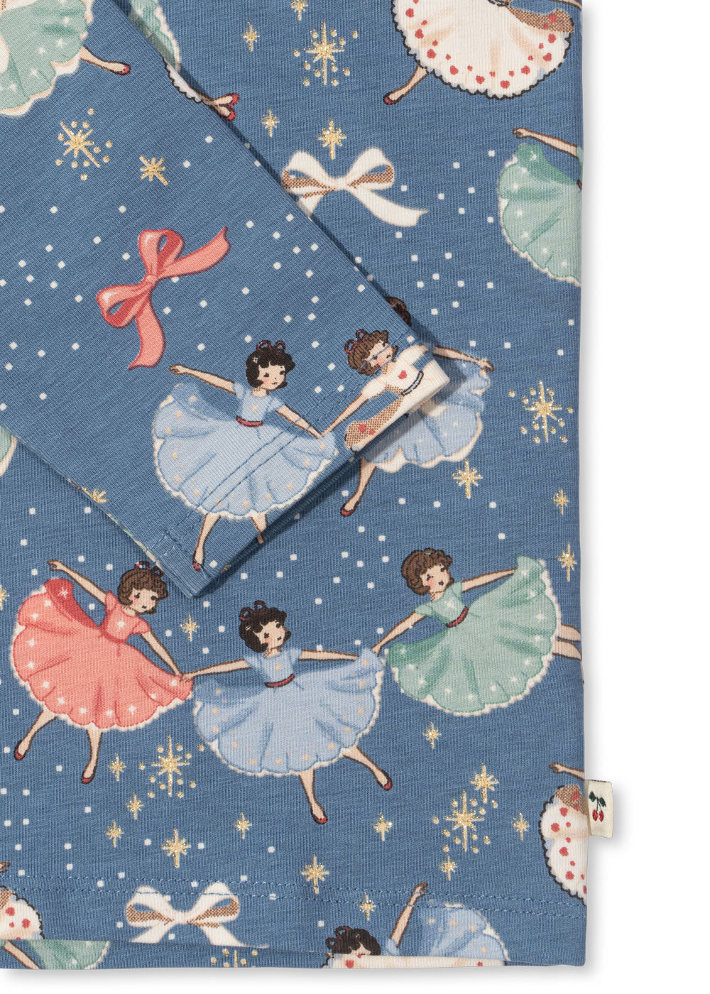 Konges Sløjd Christmas Pajama Set – Snow Bow Ballerina