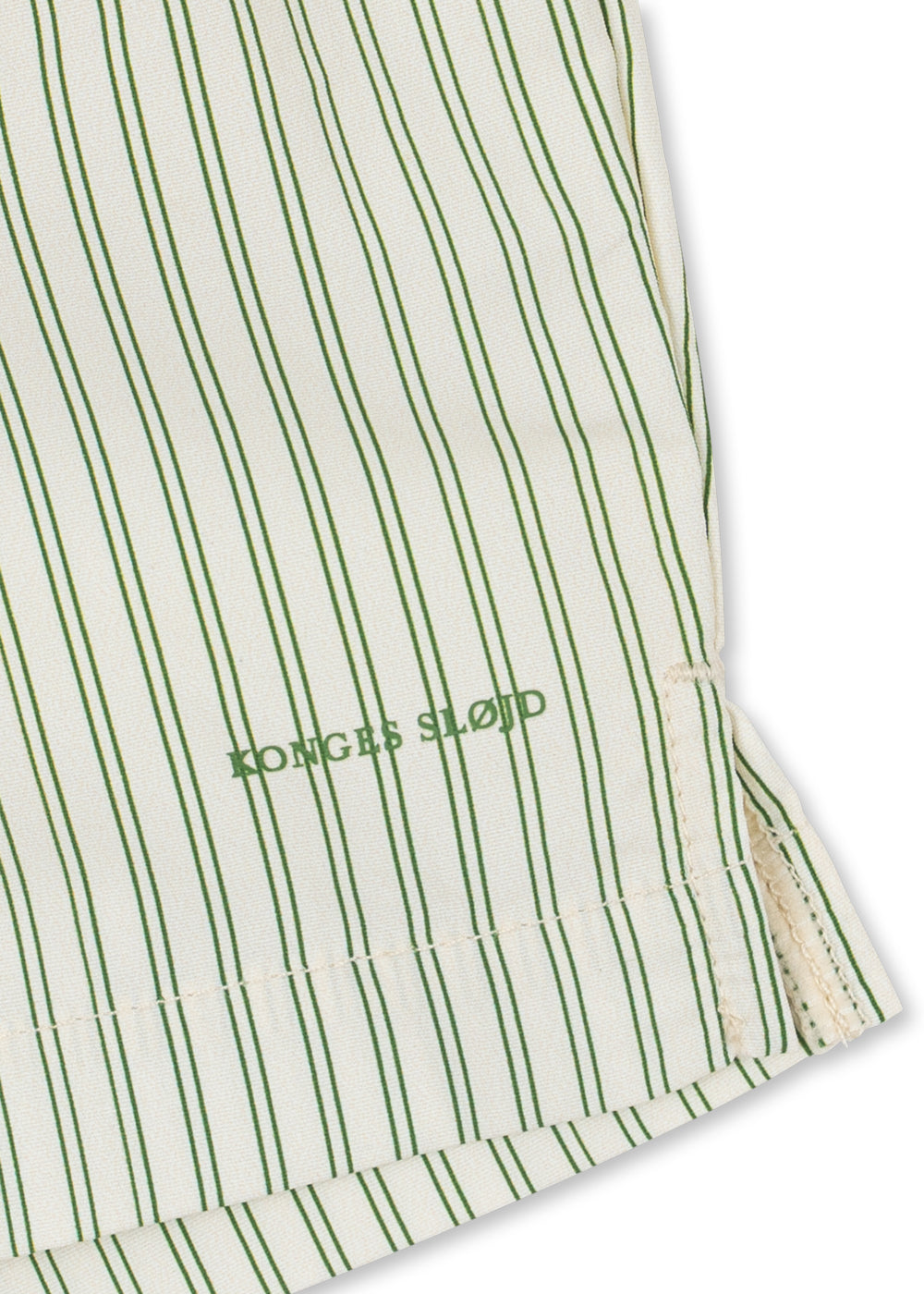 Konges Sløjd Asnou Swim Shorts - Bande Verte