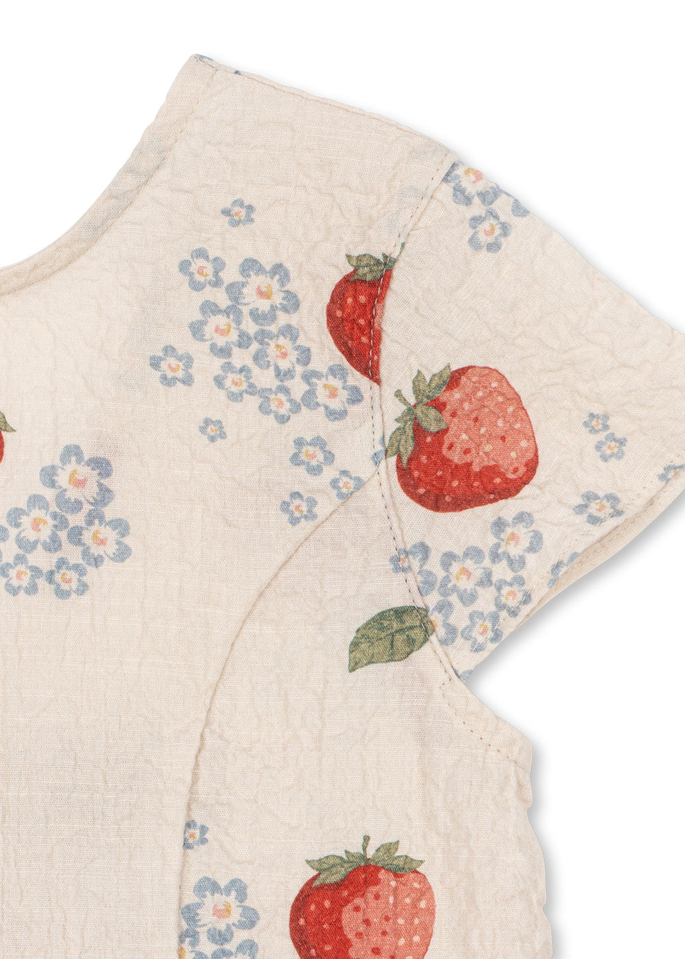 Konges Sløjd Ava Bow Dress GOTS - Marmelade Sun