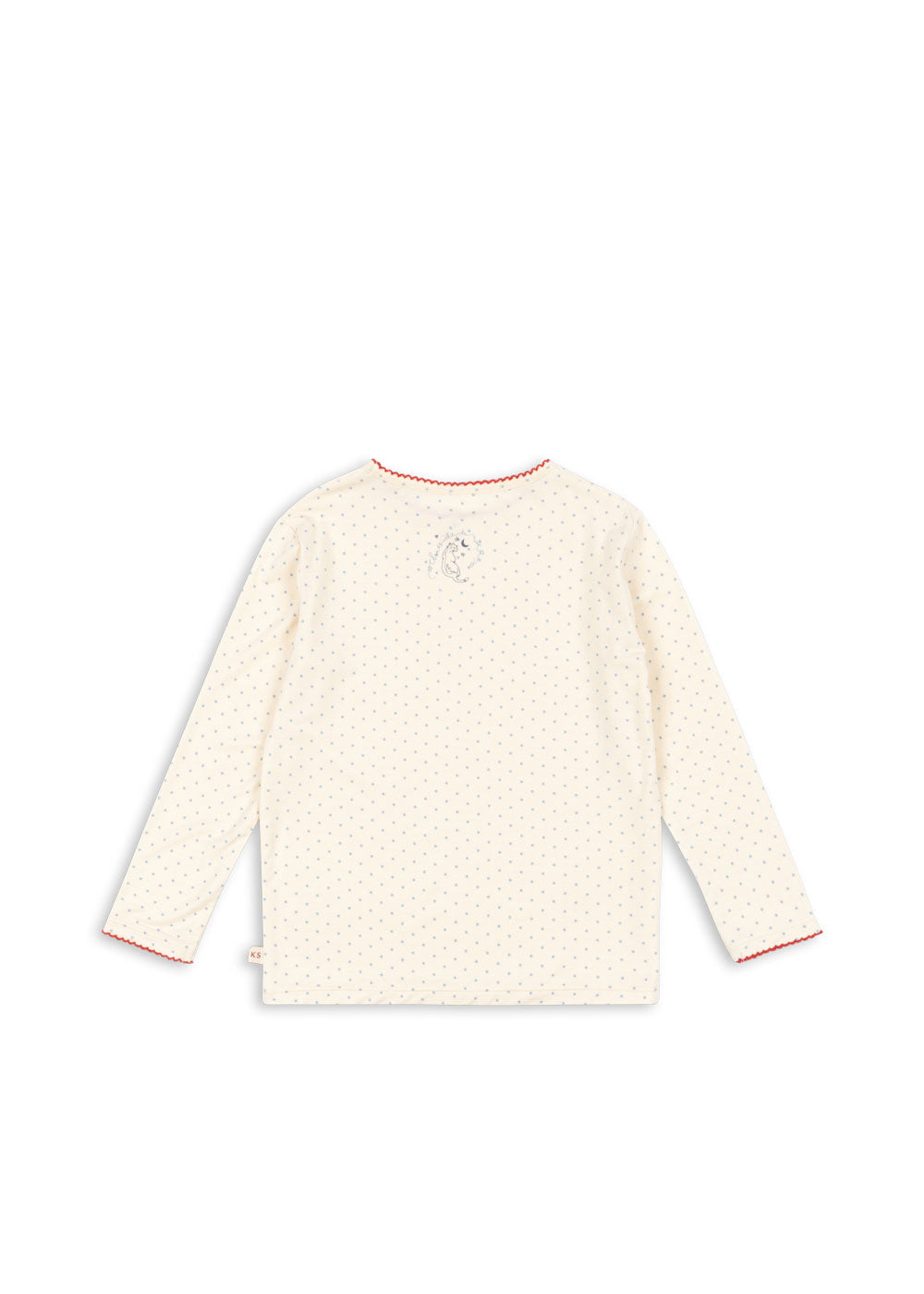 Konges Sløjd Mimmi Blouse - Blue Kitty Dot